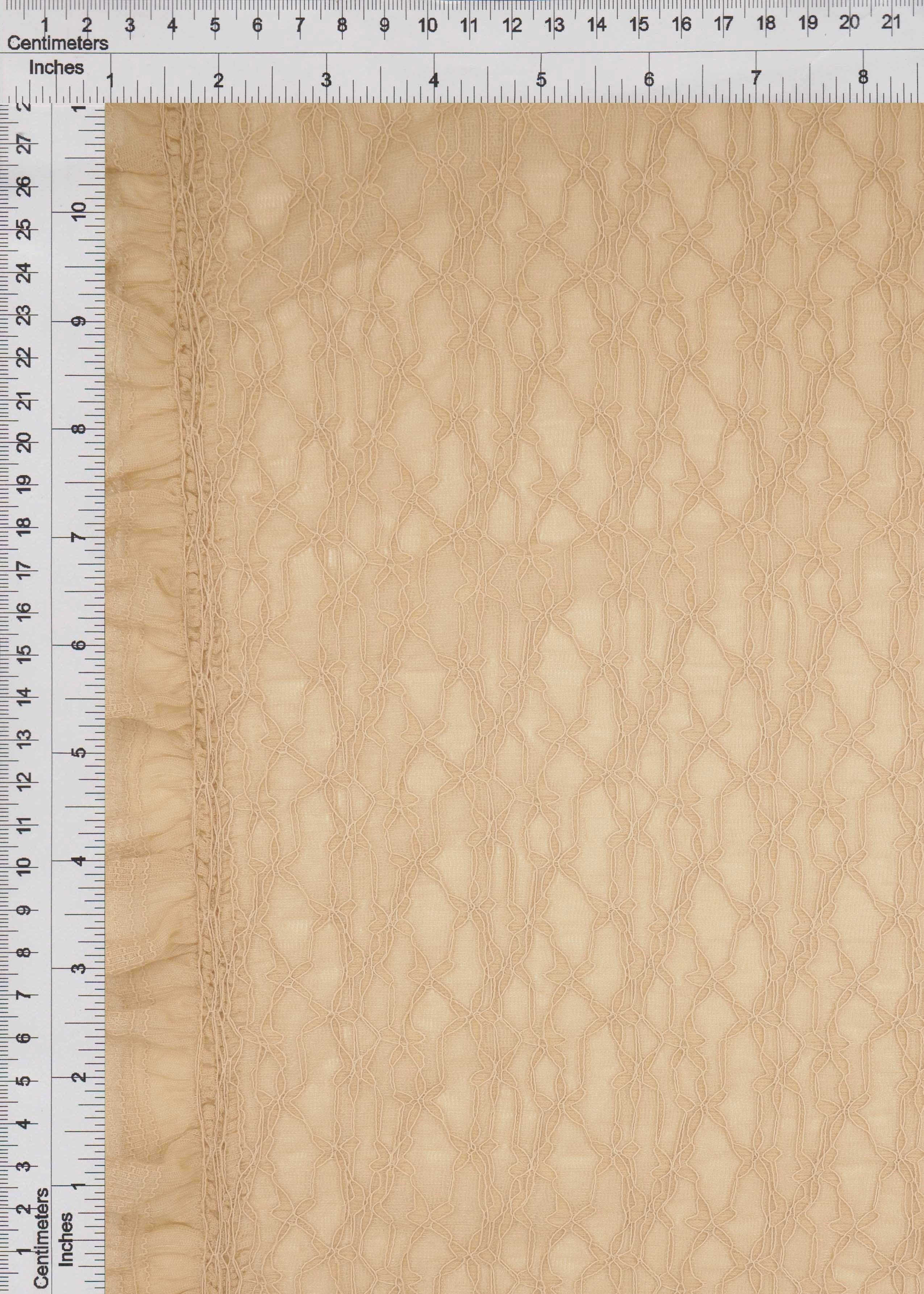 LACE4511 CAMEL BLOUSE BOTTOMS DITSY DRESS FLOWER LACE NYLON PANTS SKIRTS SOLID-B SPANDEX TOPS