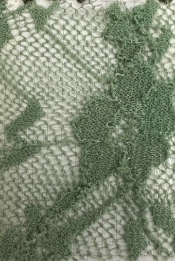 Floral Stretch Lace Fabric - LACE-4481