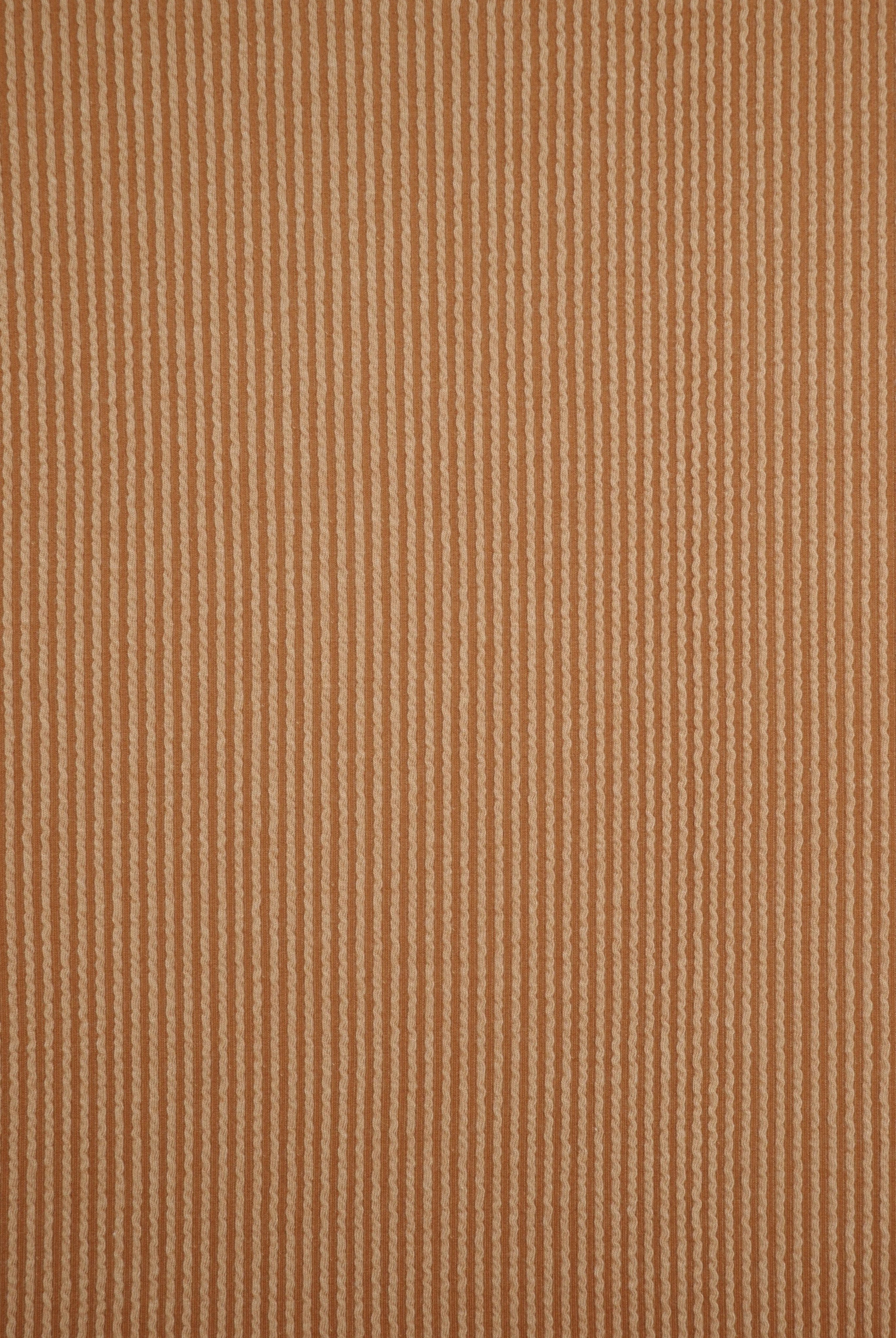 Jacquard Double Knit Rib Stretch Fabric - KNT4463