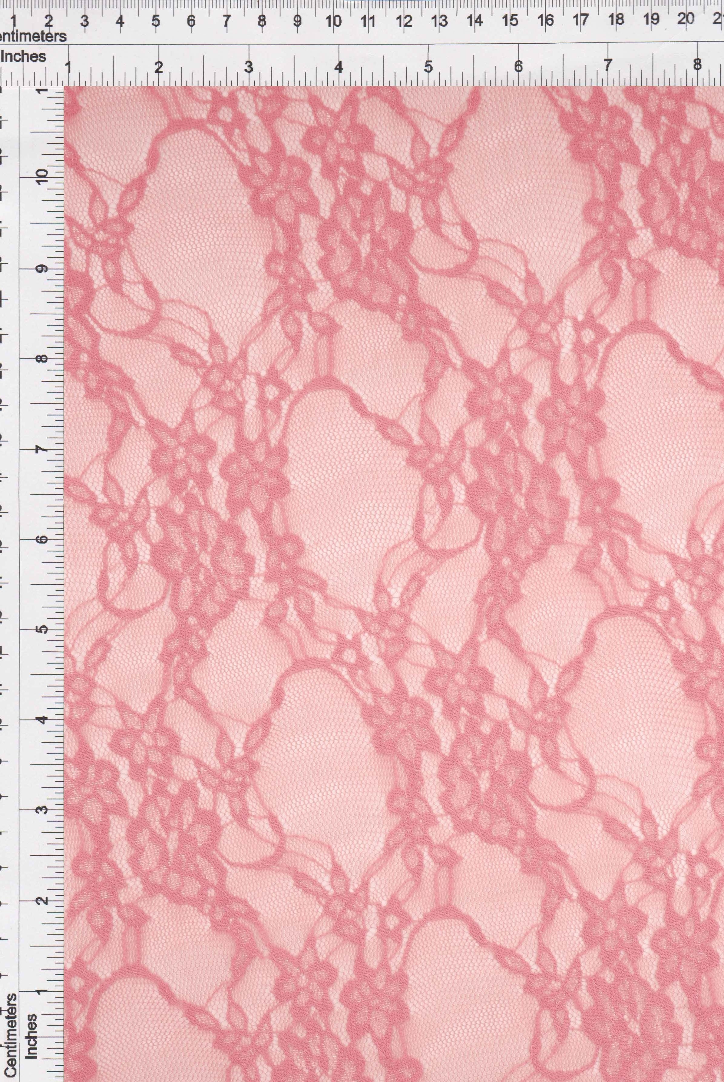 Nylon Floral Lace Fabric - LACE-1483