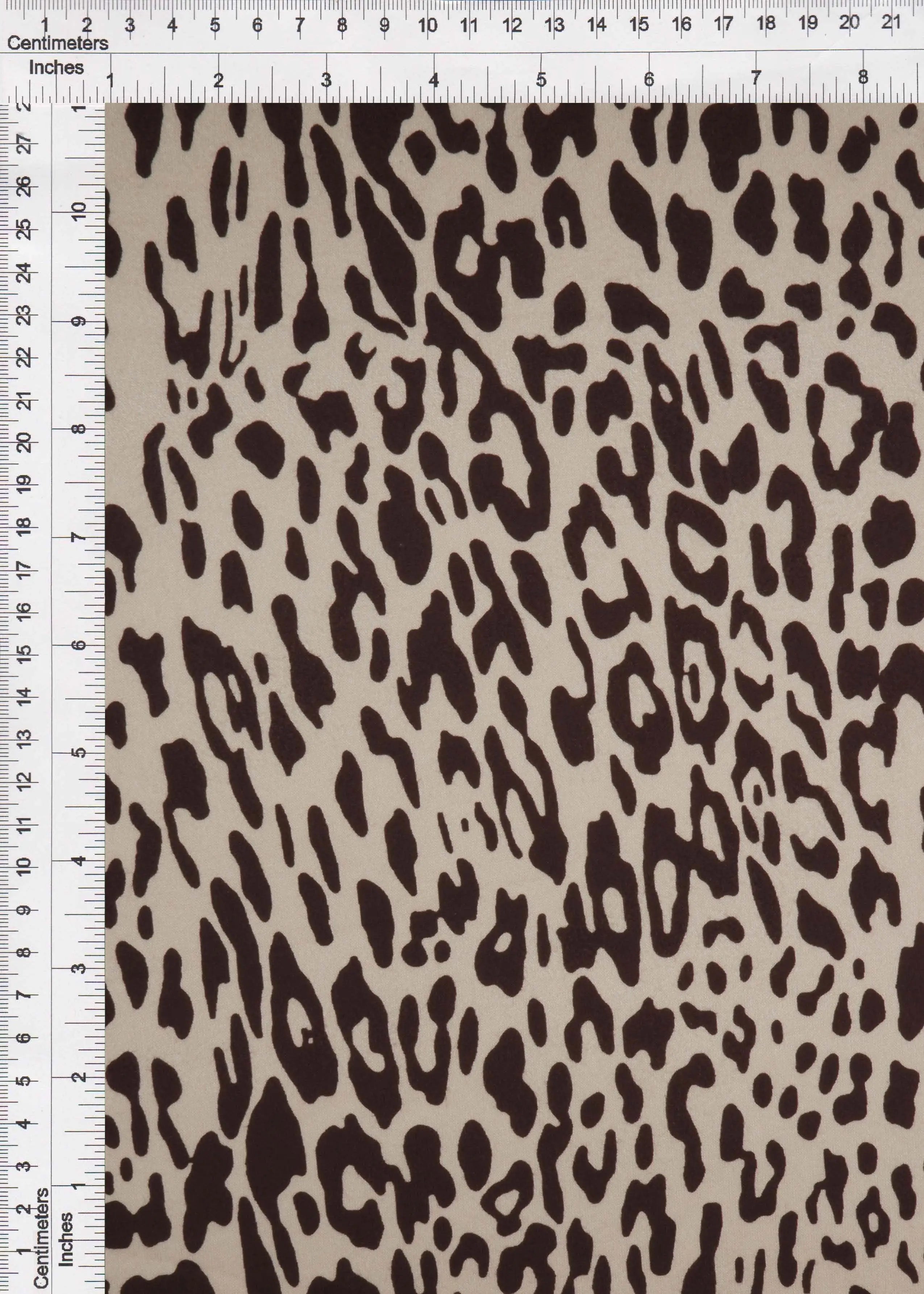 Brushed DTY Leopard Digital Print Knit - KNT4520-S00515D