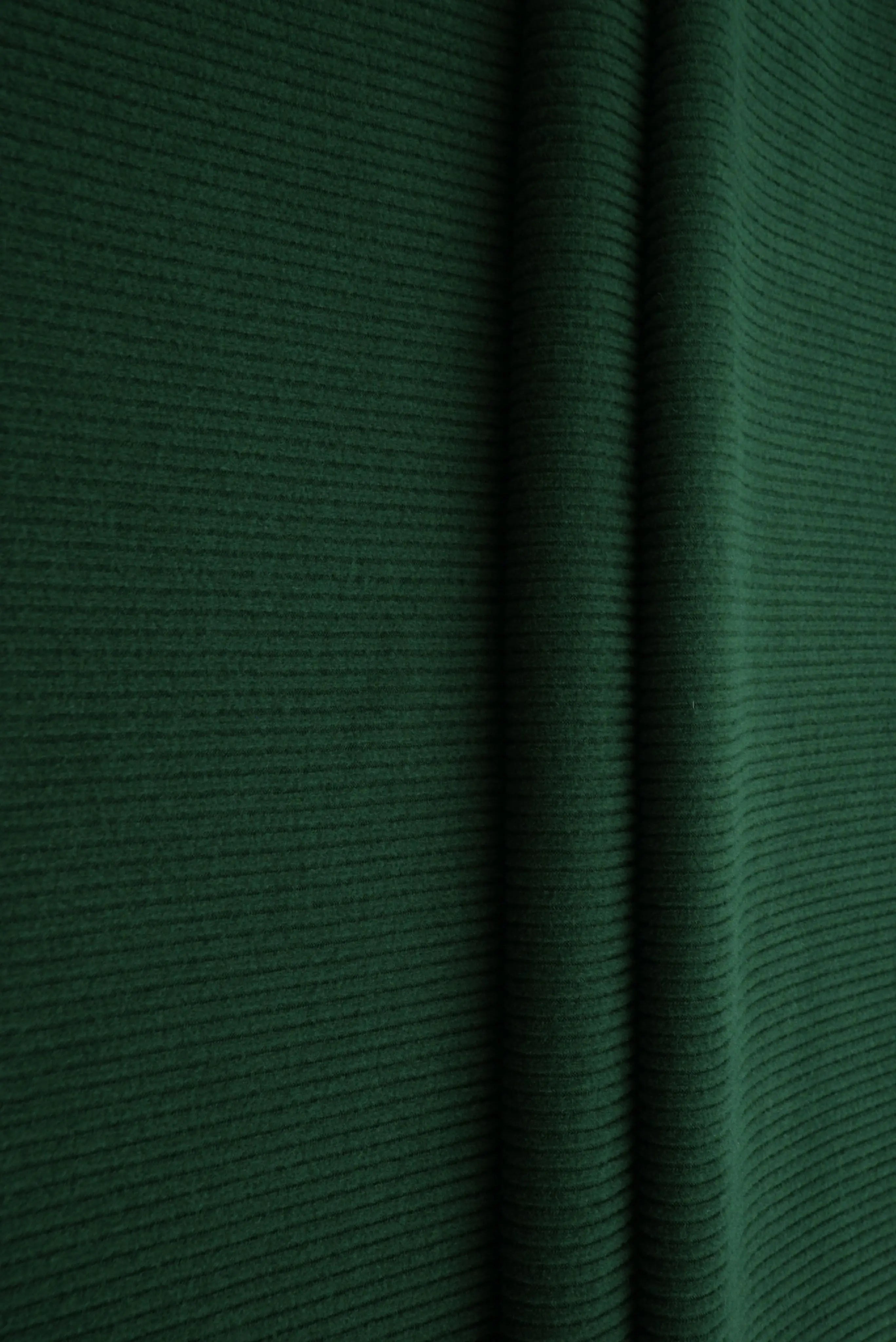 Fleece Ribbed Knit Solid - KNT4533
