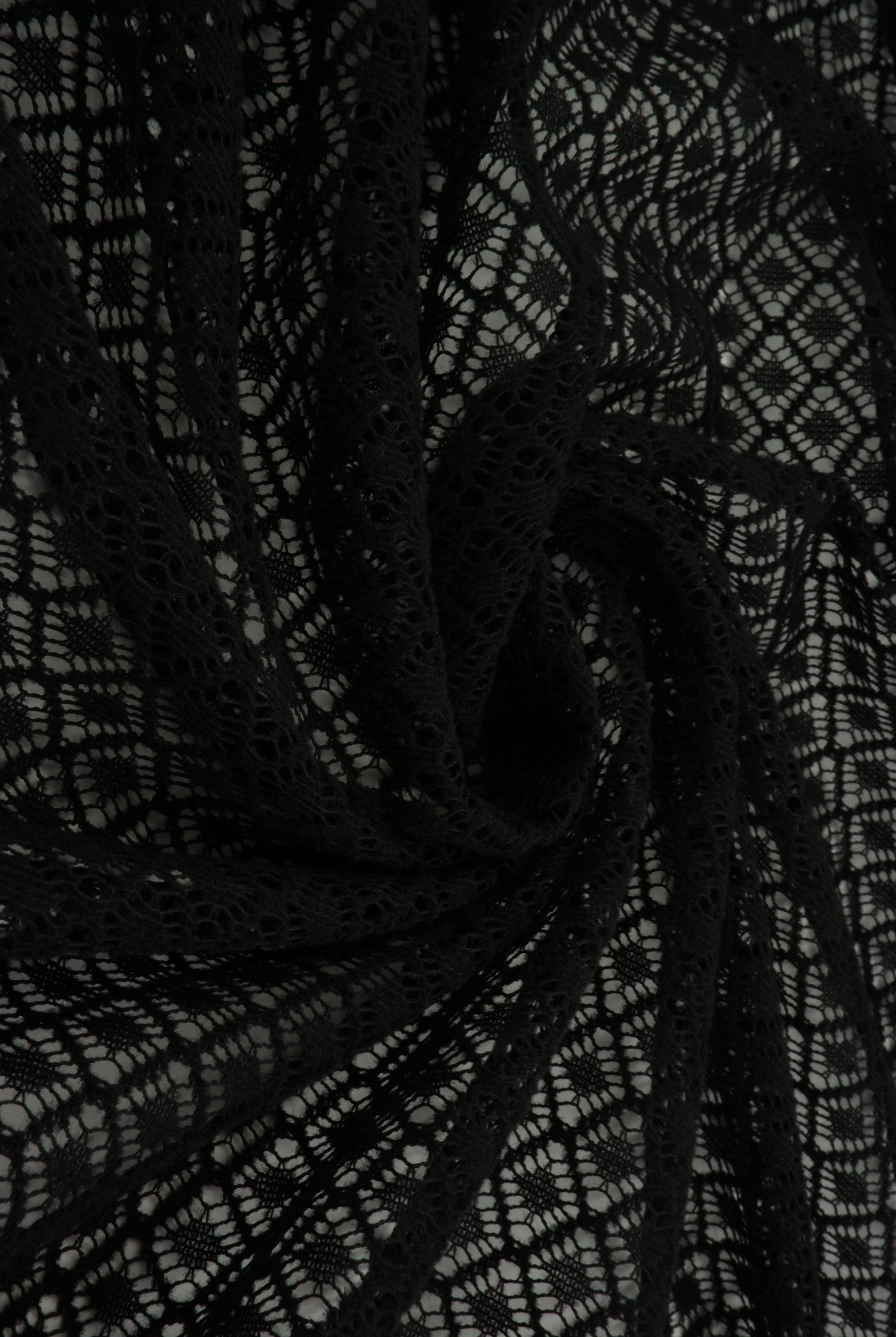 KNT4536 BLACK BLOUSE BODYSUIT CAMI DRESS KNIT LACE LOUNGEWEAR NO-PRINT POLYESTER SKIRTS SOLID SPANDEX STRETCH SWEATSHIRT T-SHIRT TOPS TUNICS