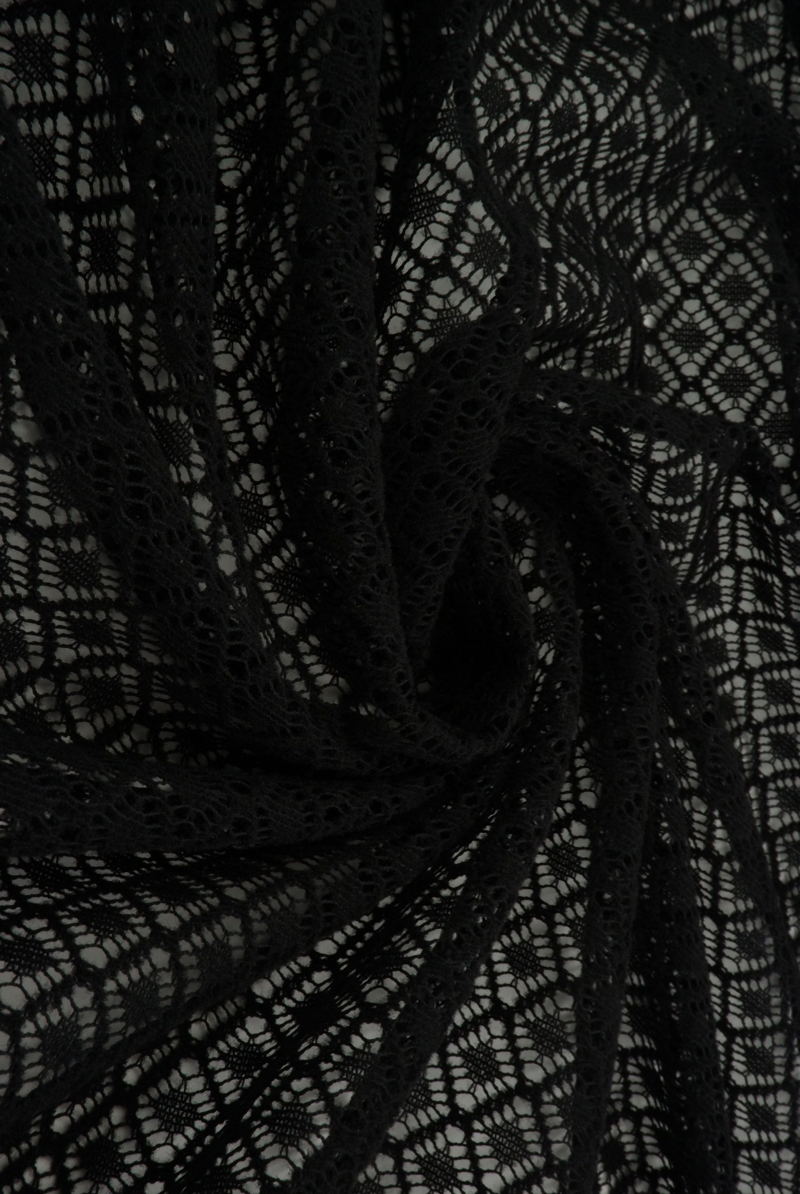 Warp Lace Fleece Knit - KNT4536