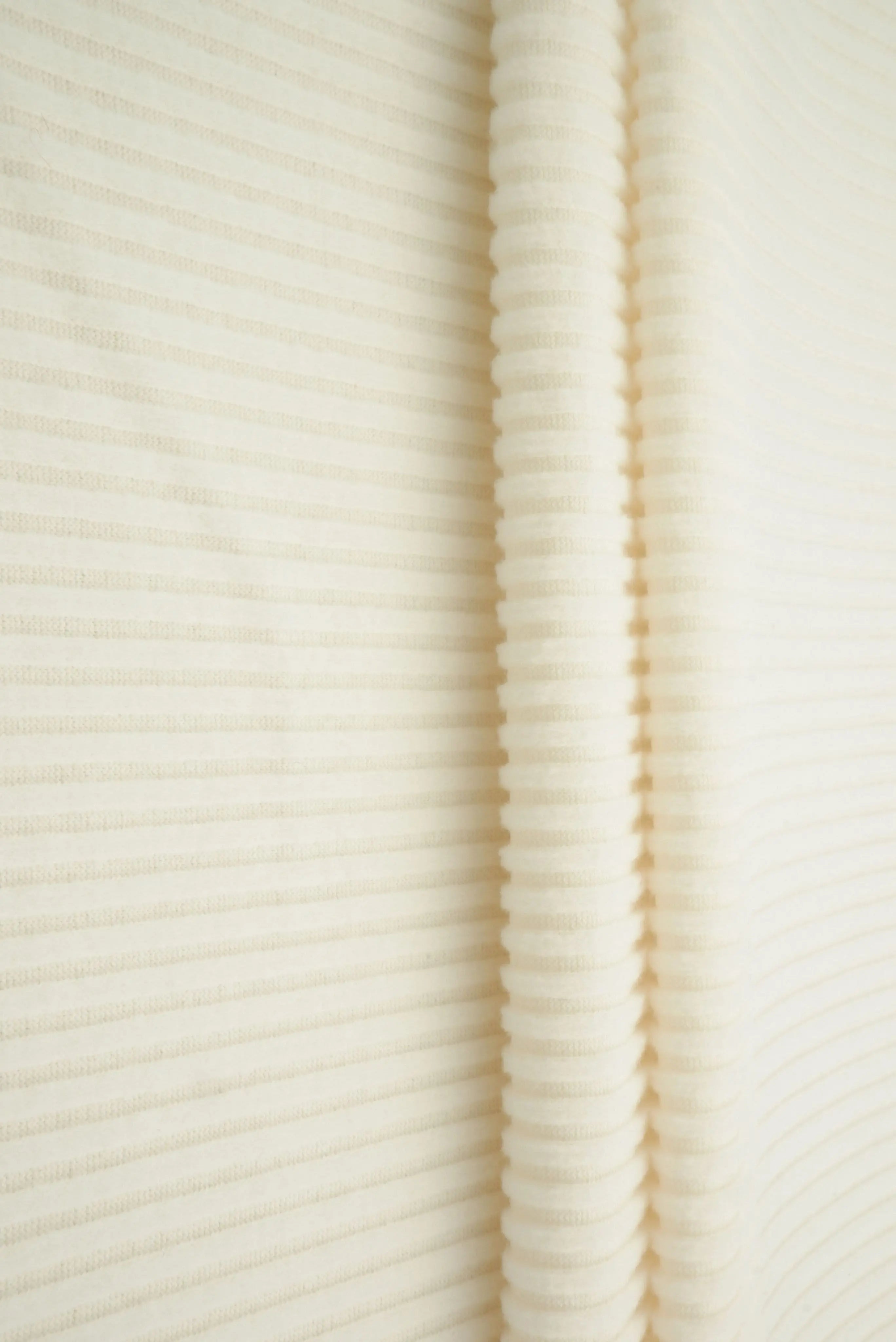Ribbed Interlock Fleece Knit Fabric - KNT4539