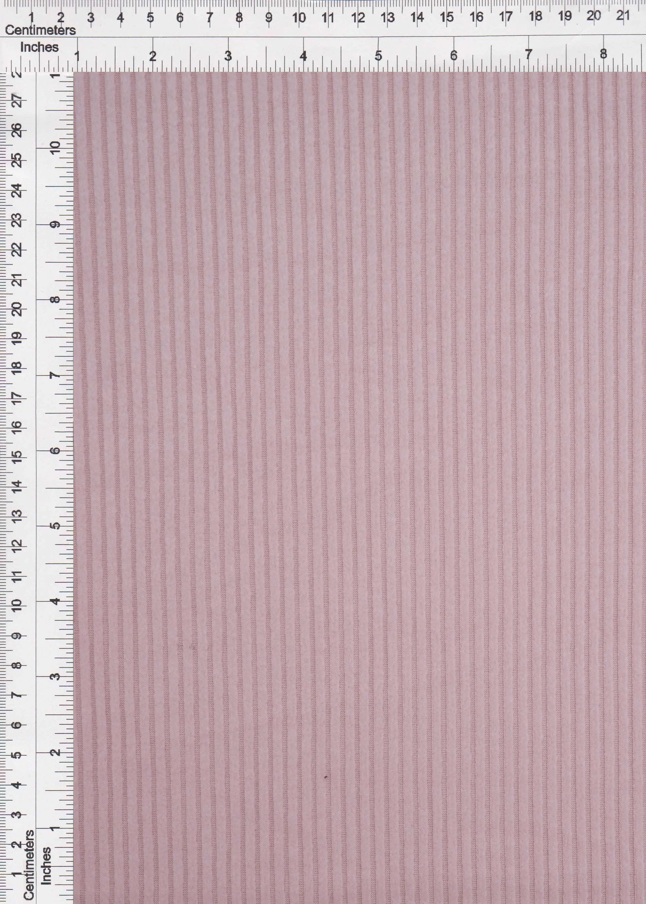 Ribbed Interlock Fleece Knit Fabric - KNT4539