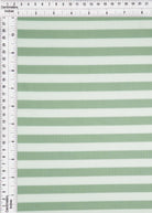 KNT4544 SAGE/WHITE BLOUSE DRESS FLEECE GREEN KNIT LOUNGEWEAR POLYESTER RIBBED 2X2 SPANDEX STRETCH STRIPE SWEATSHIRT TOPS TUNICS WHITE