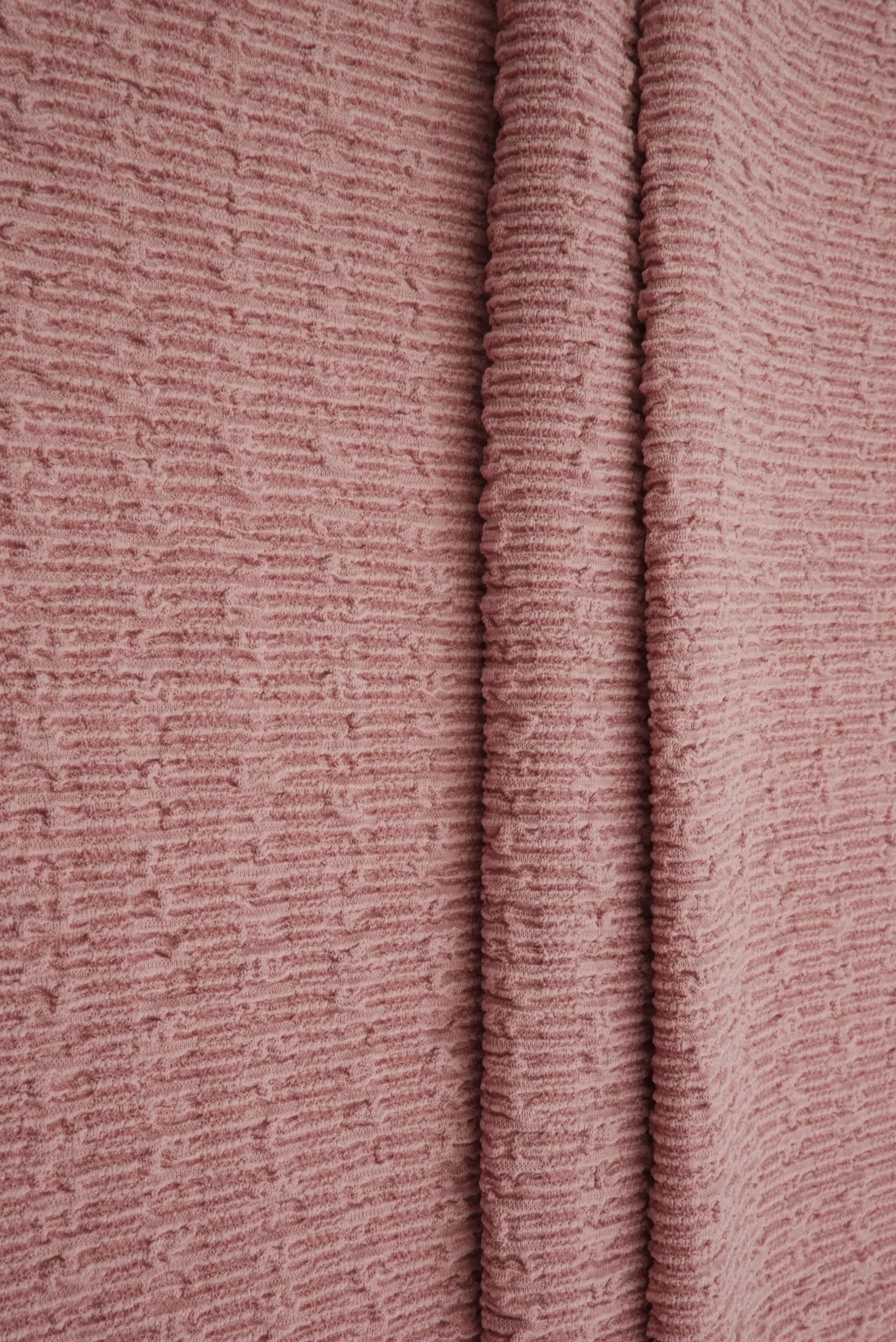 Bubble Jersey Crepe Fabric Solid Stretch - CRP4473