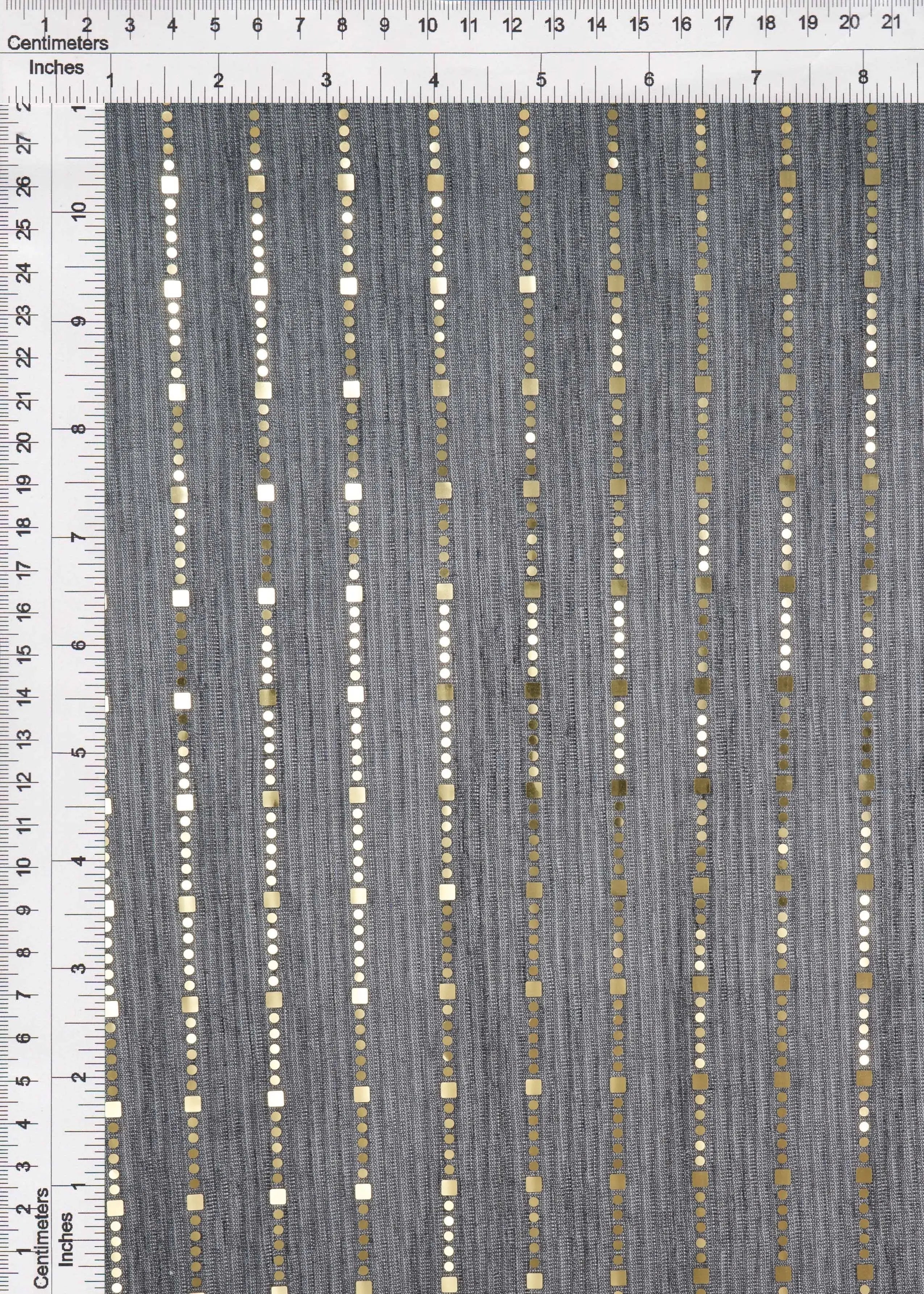 Metallic Pleated Knit Fabric - KNT4546