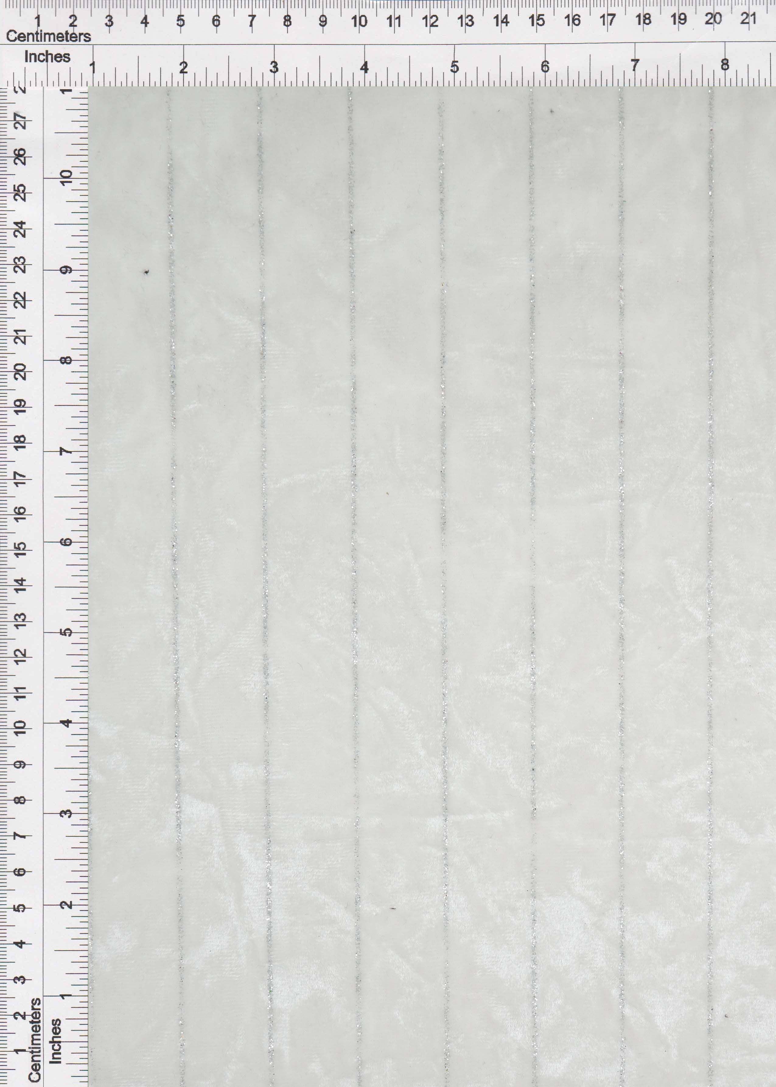 Velvet Glitter Stripe Knit Fabric - KNT4551