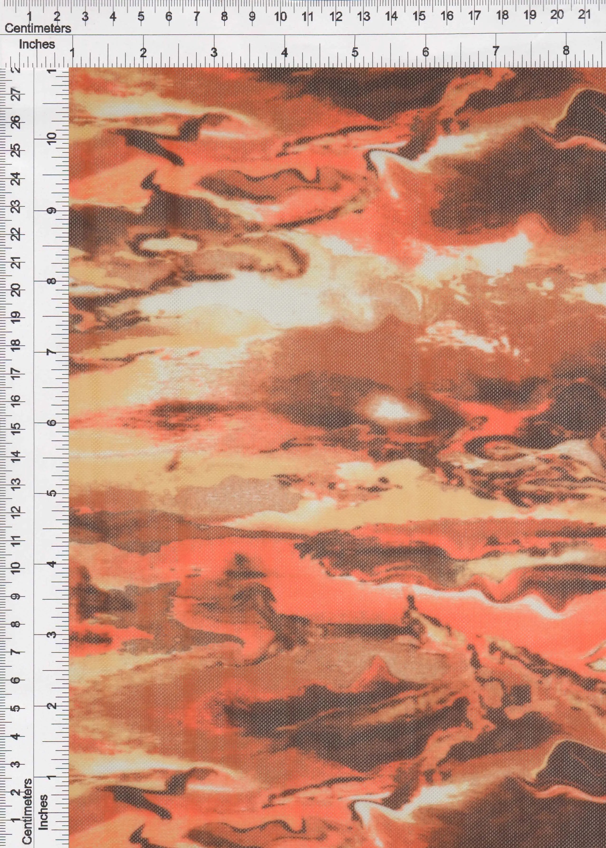 Abstract Digital Mesh Stretch Fabric - MESH-MS11251D
