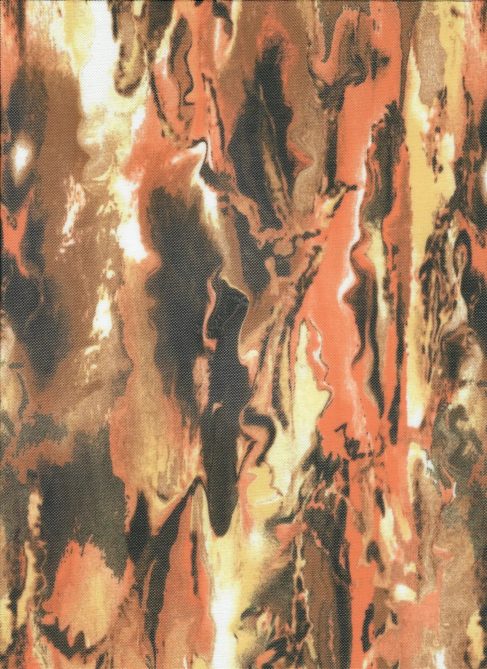 Abstract Digital Mesh Stretch Fabric - MESH-MS11251D