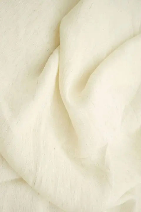 Solid Linen Rayon Nylon Twill Woven Fabric - LIN-4552