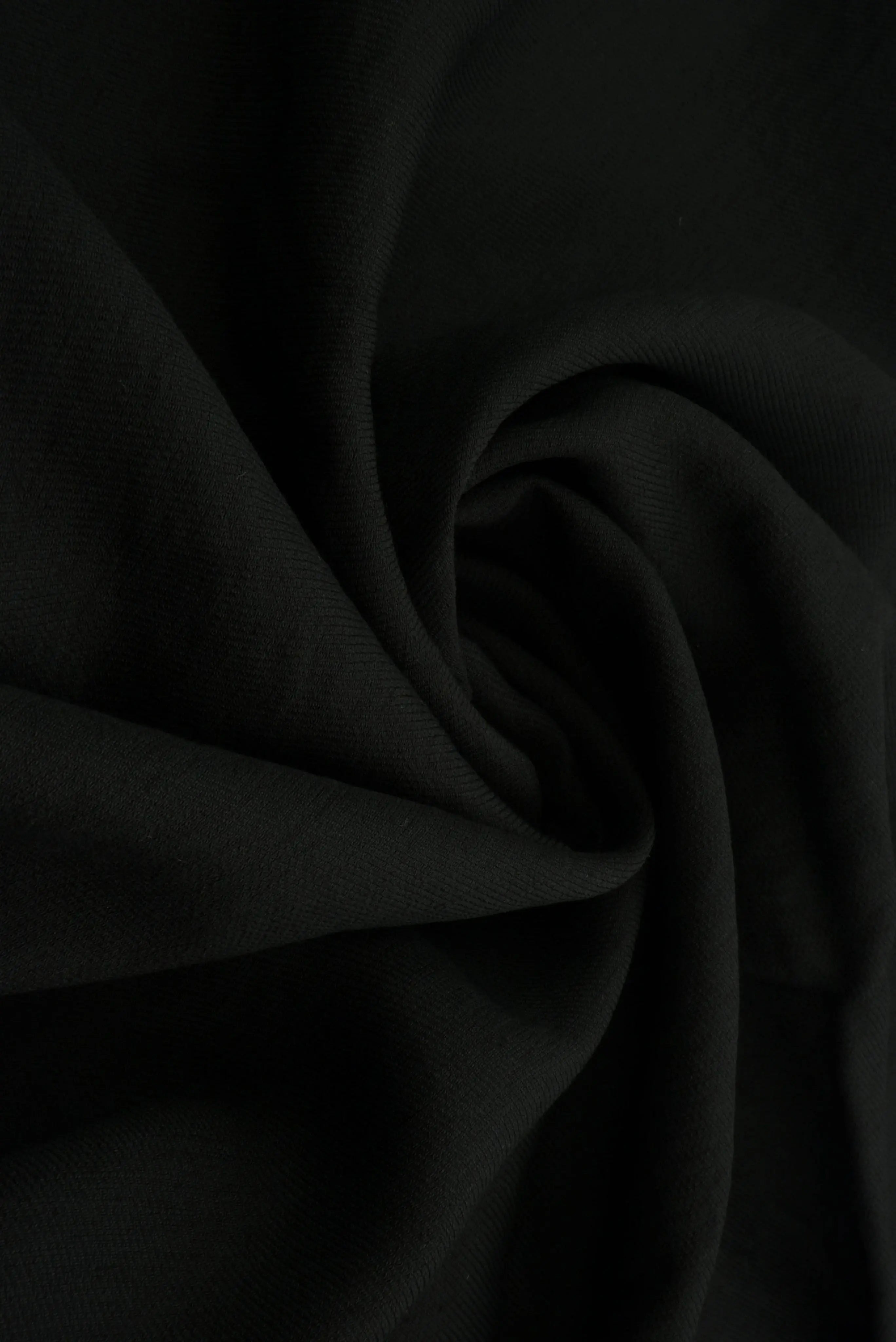 Solid Linen Rayon Nylon Twill Woven Fabric - LIN-4552