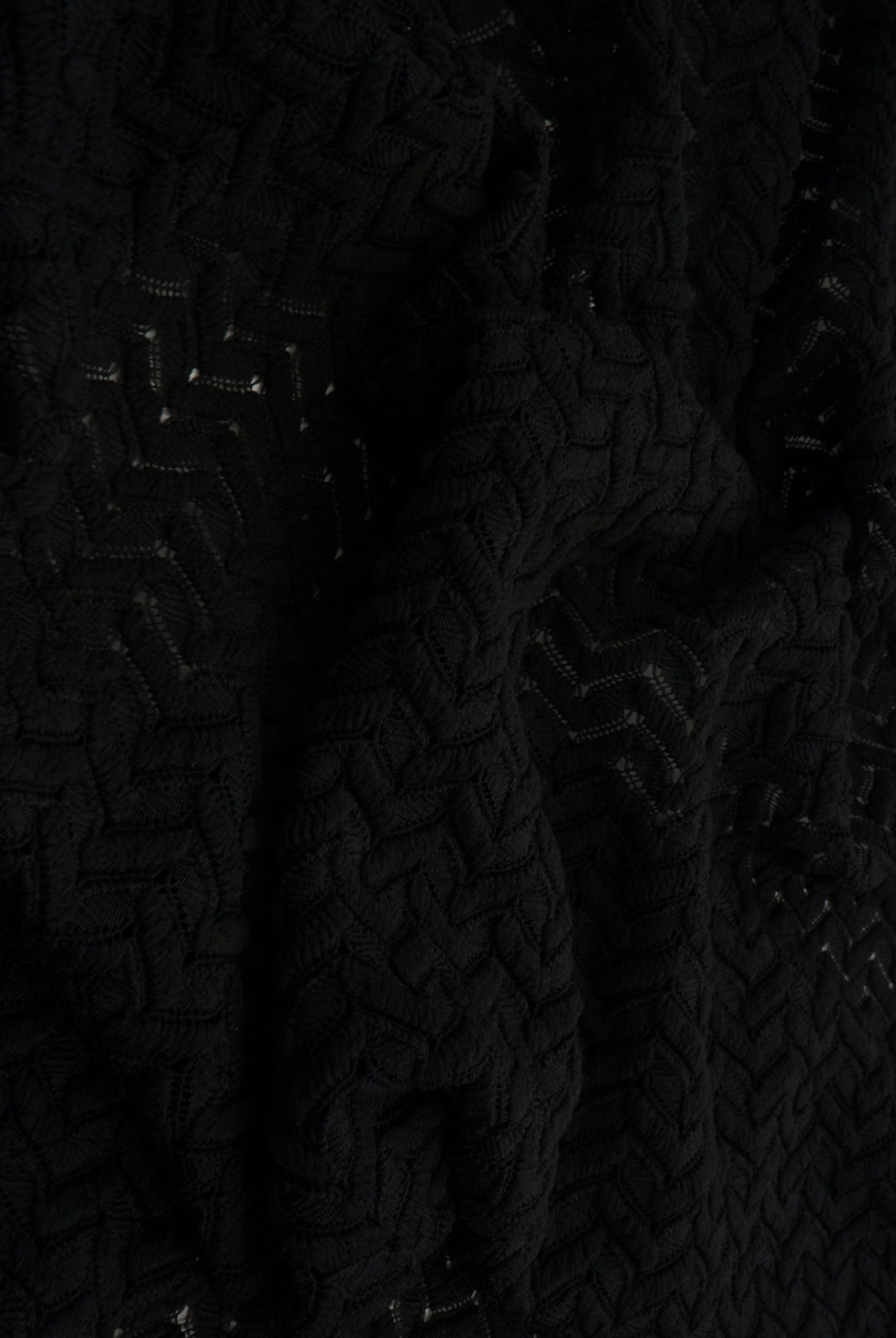 Crochet Lace Stretch Fabric - LACE4557