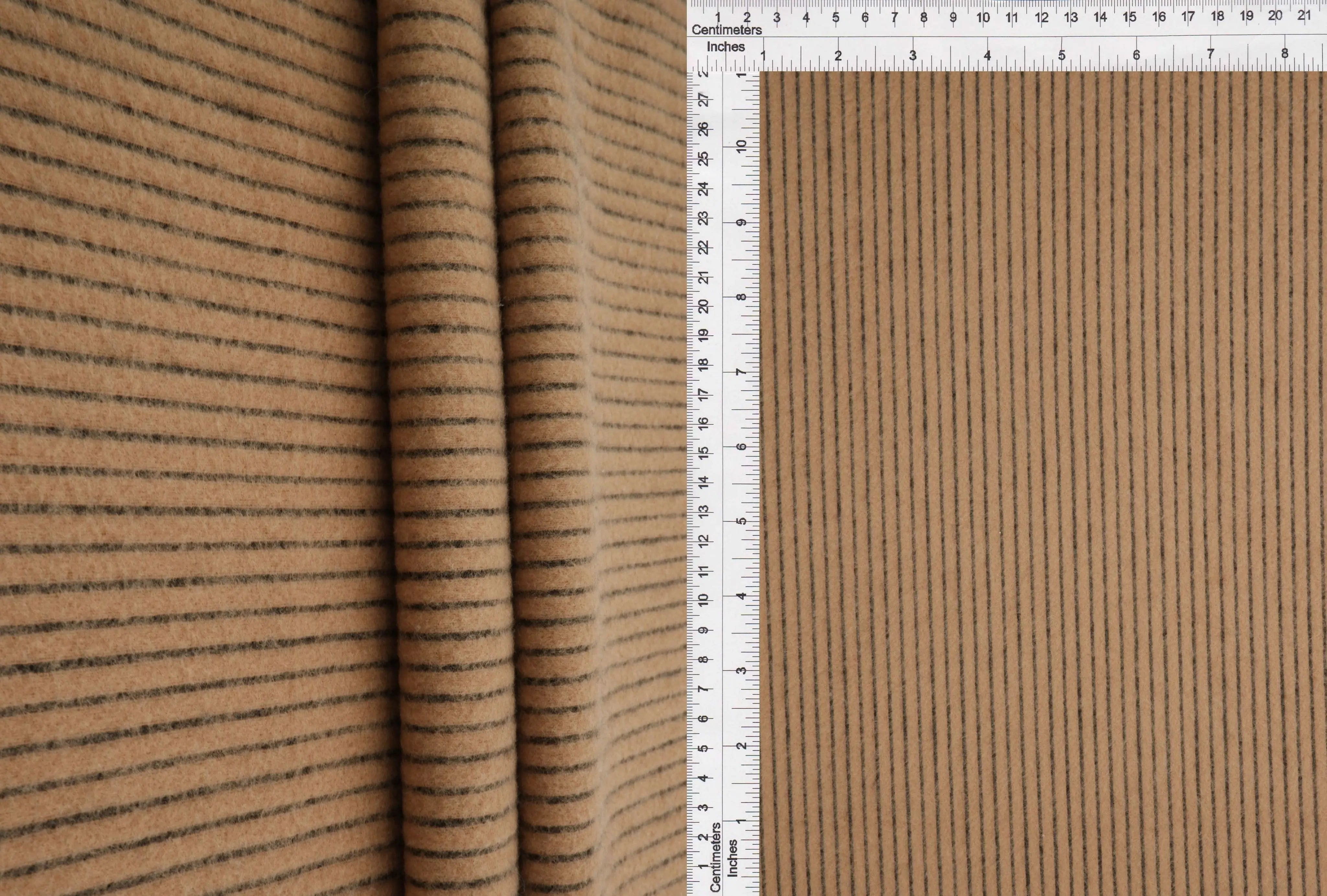 Brushed Rib Knit Solid Fabric - KNT4559