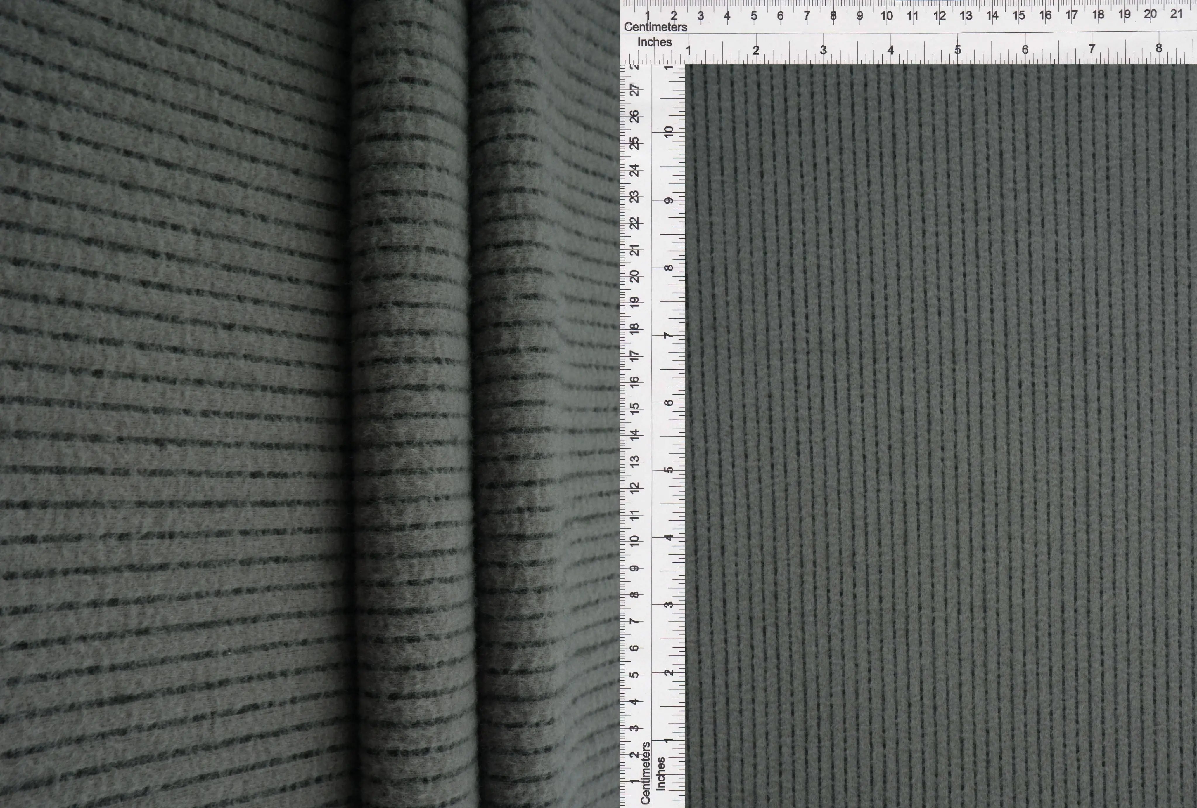 Brushed Rib Knit Solid Fabric - KNT4559