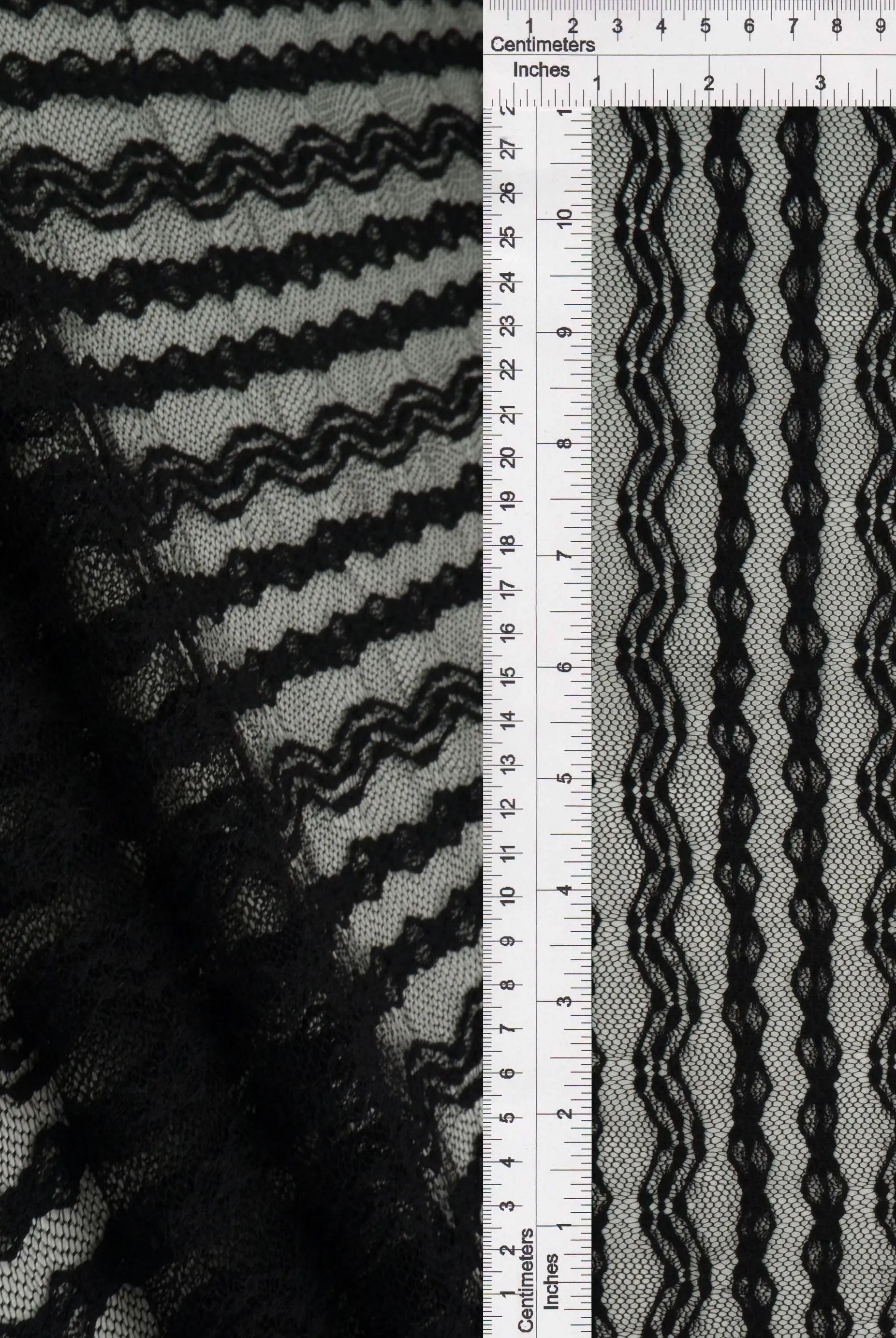 KNC-33535 BLACK BLACK BLOUSE CHEVRON DRESS KNIT LACE NYLON SOLID SPANDEX STRIPE TEXTURE TOPS TUNICS