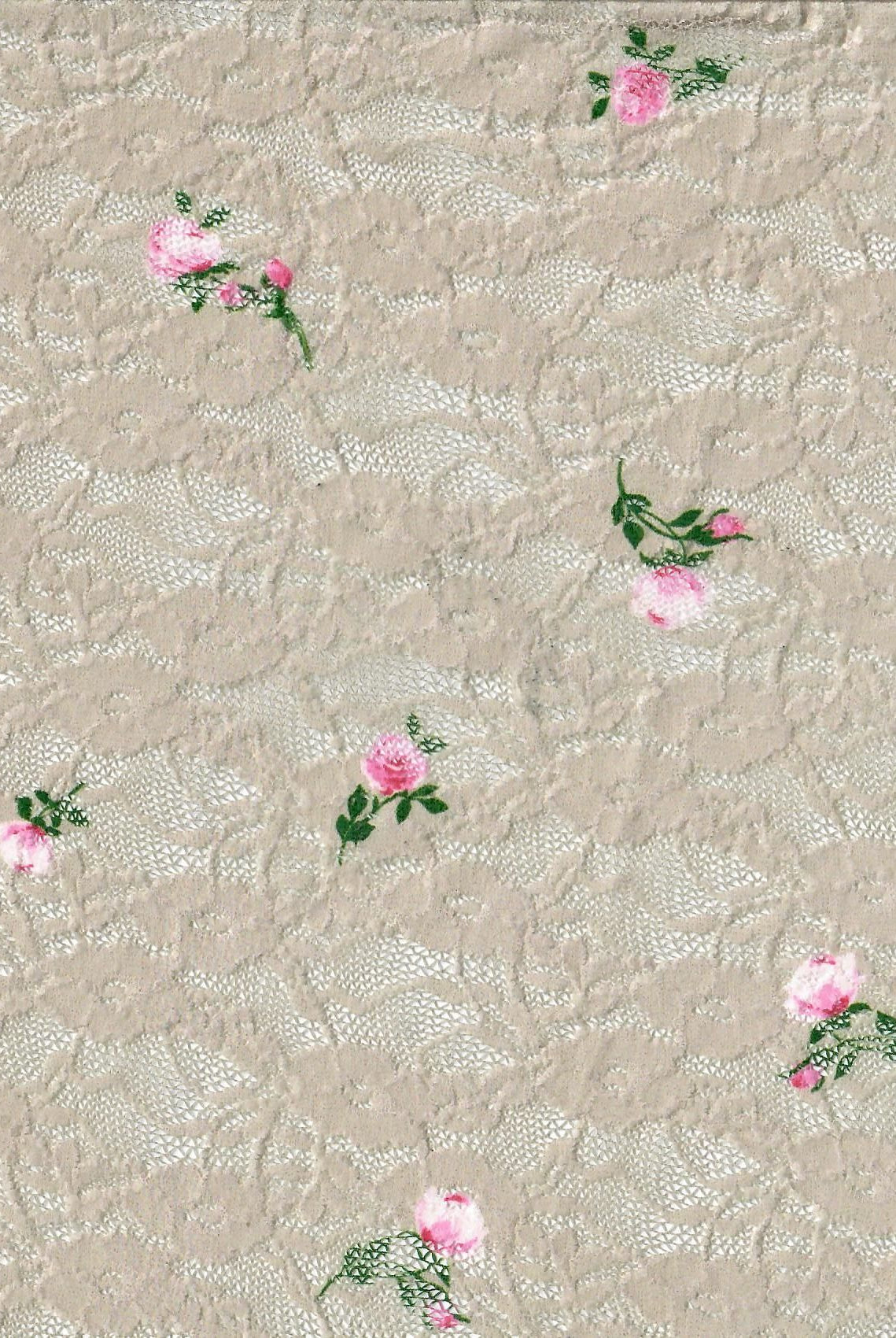 LACE4481-M11372 TAUPE BLOUSE BODYSUIT BOTTOMS DITSY DRESS LACE LOUNGEWEAR POLYESTER PRINT SKIRTS SPANDEX T-SHIRT TOPS TUNICS