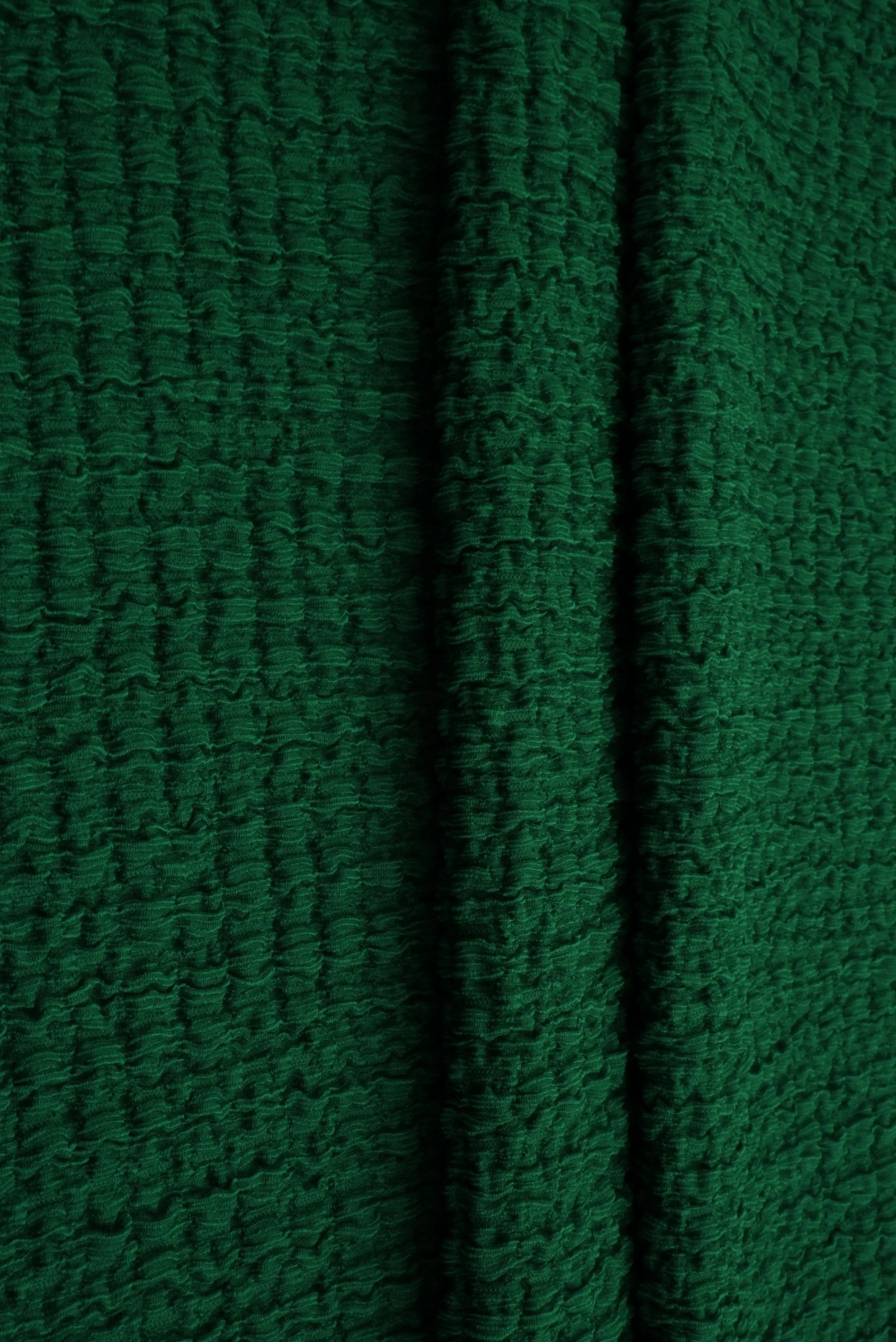 Waffle Crepe Solid Knit Fabric - CRP4501