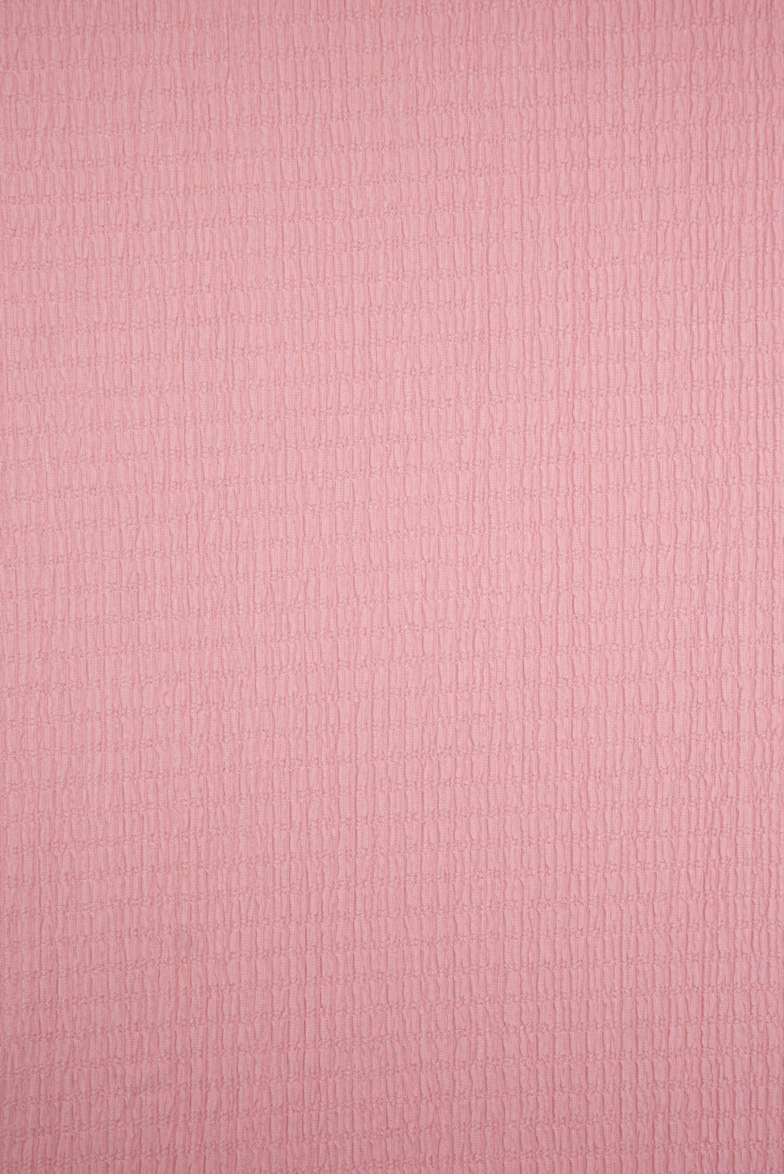 Crinkle Jersey Solid Knit Fabric - KNT4455