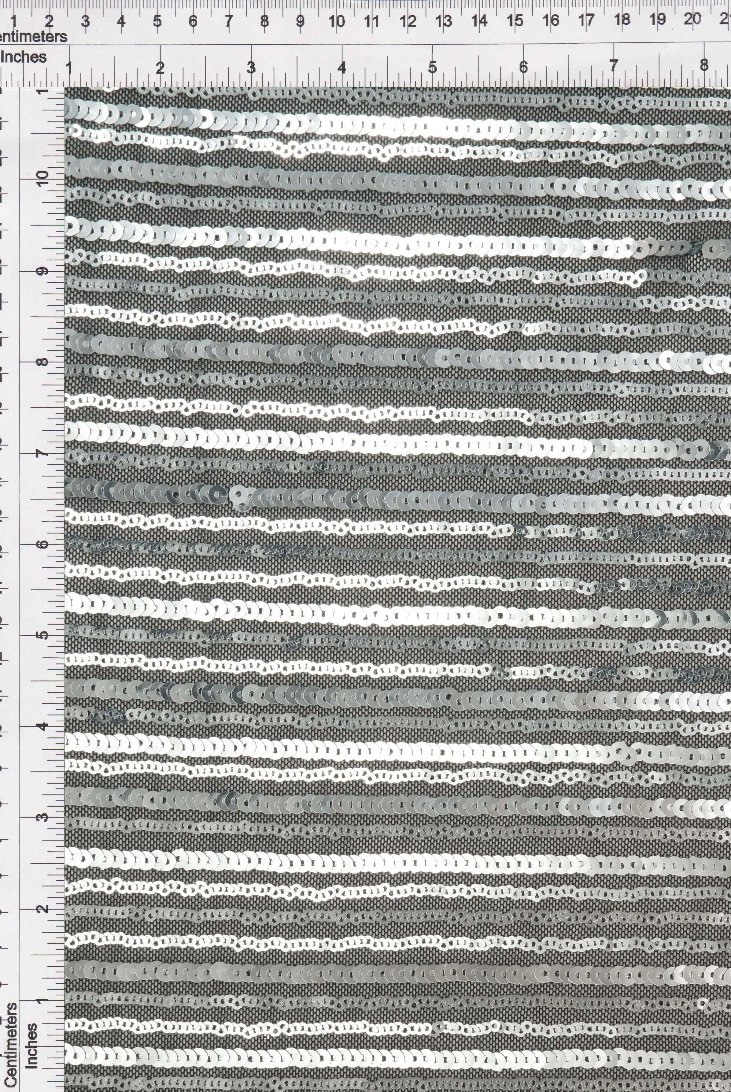 KNC-33544 BLACK/SILVER BLACK BLOUSE DRESS EMBROIDERY KNIT LACE POLYESTER SEQUINS SILVER SKIRTS SOLID SPANDEX TEXTURE TUNICS