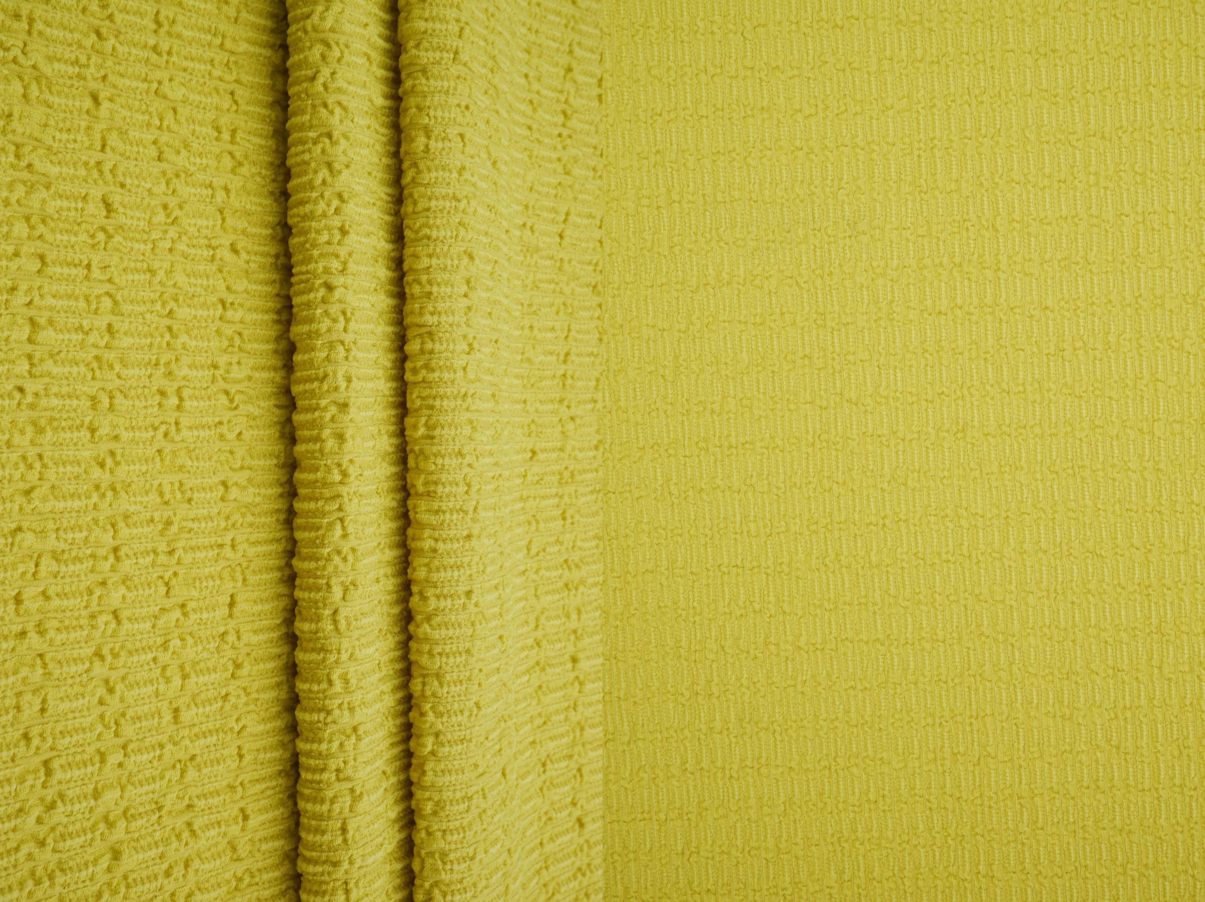 CRP4473 CHARTREUSE ACTIVEWEAR BODYSUIT BOTTOMS CREPE DRESS JERSEY NO-PRINT POLYESTER SOLID SPANDEX WOVEN