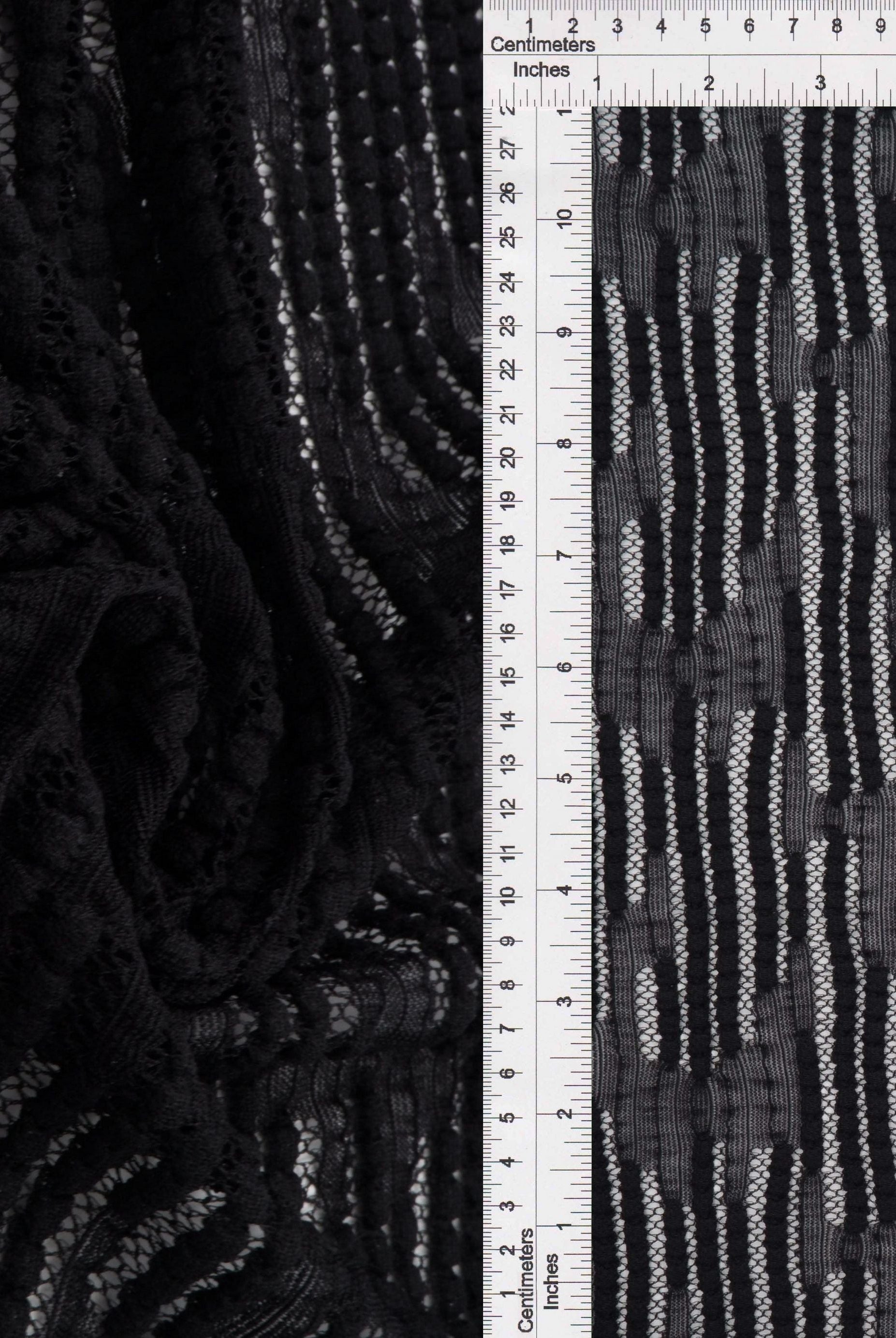 Solid Bubble Lace Fabric - LACE4608