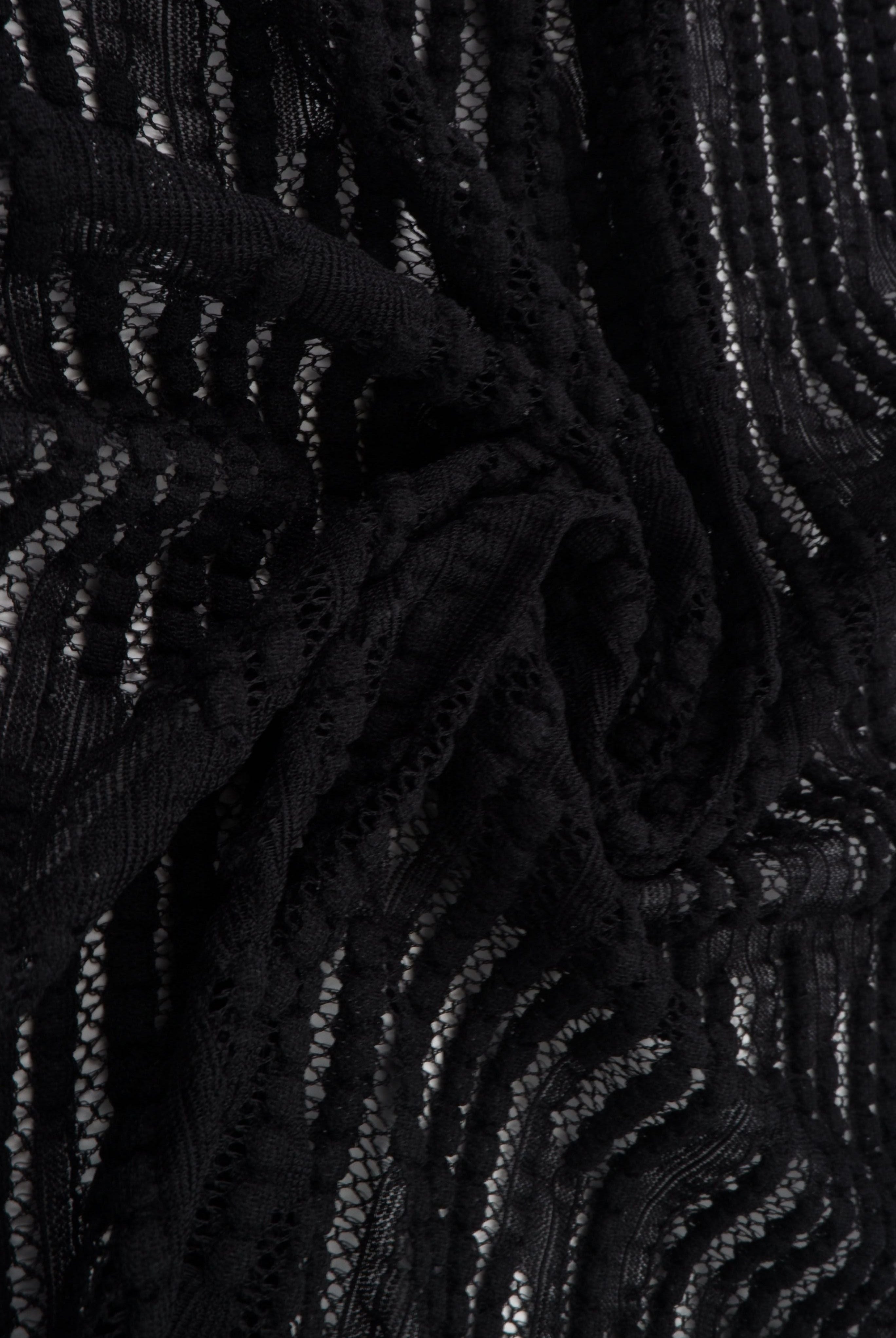 Solid Bubble Lace Fabric - LACE4608