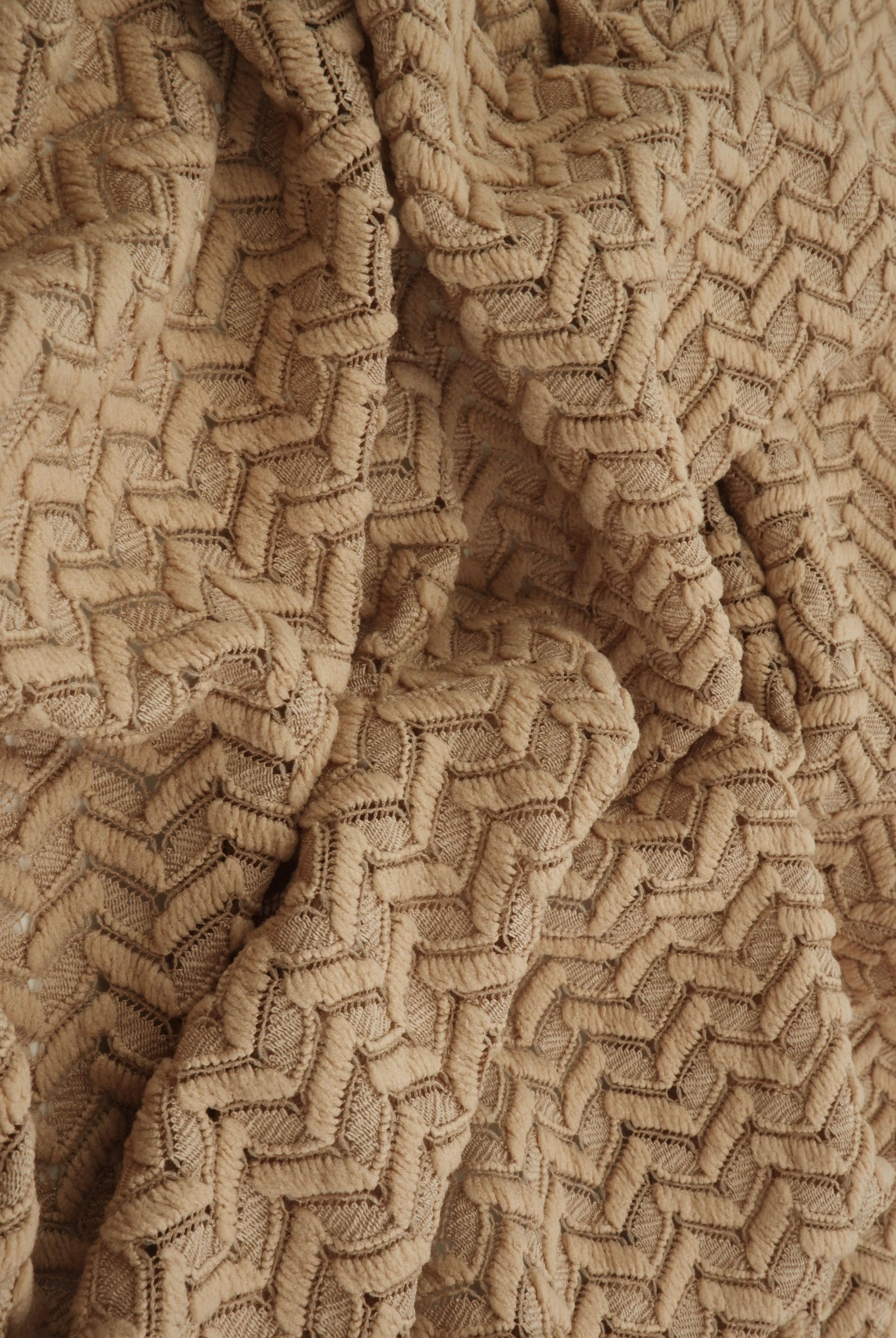 Crochet Lace Stretch Fabric - LACE4557