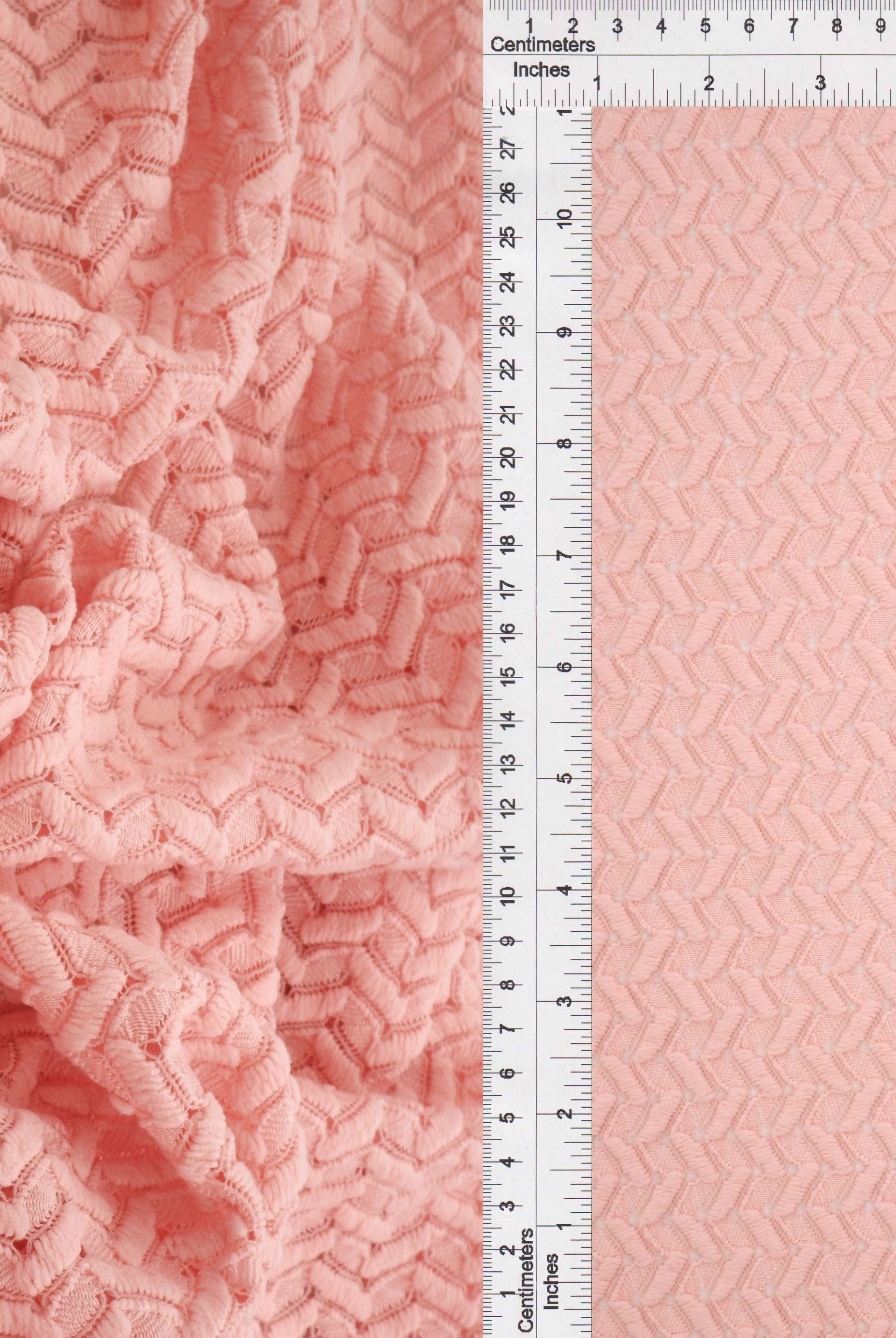 Crochet Lace Stretch Fabric - LACE4557