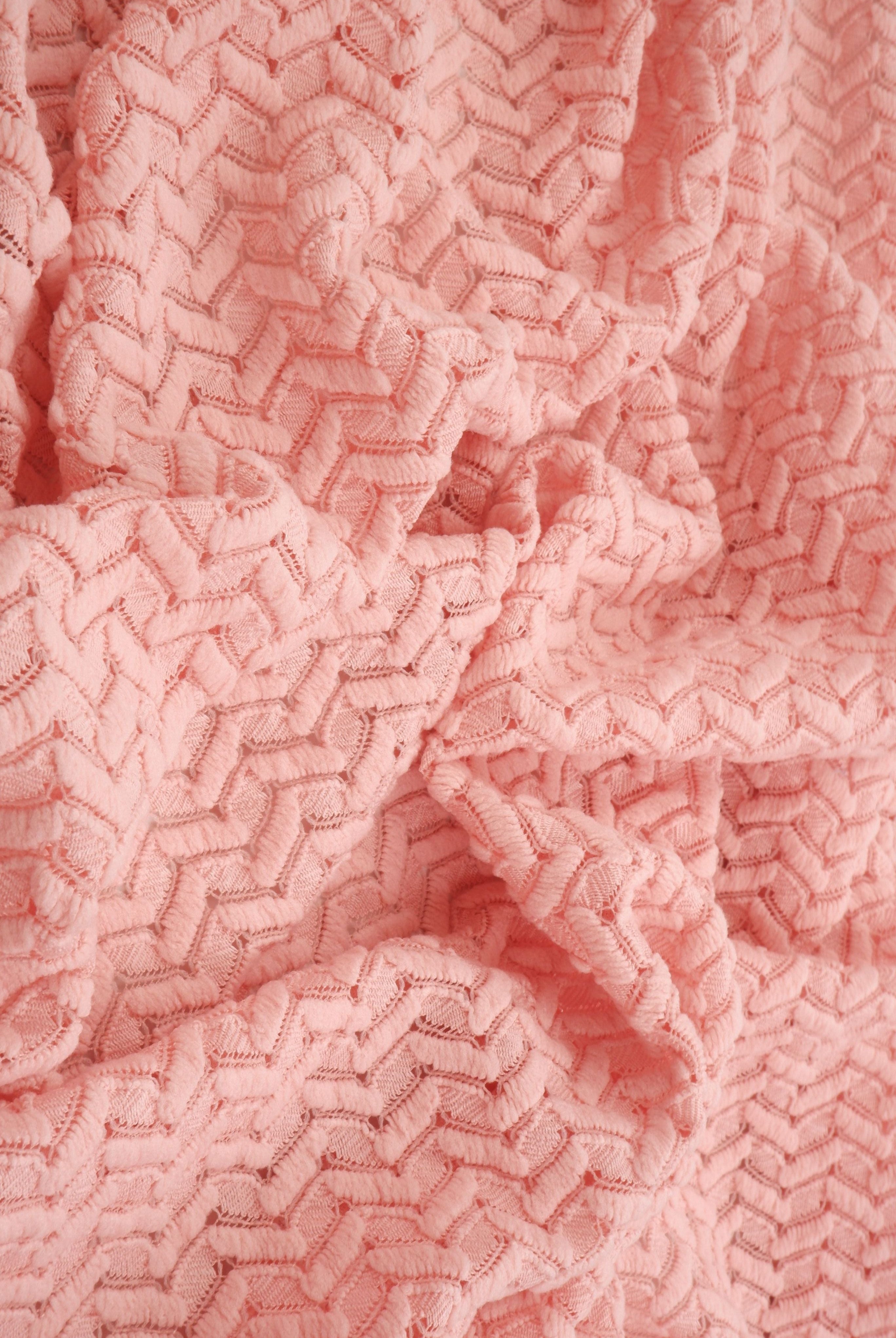 Crochet Lace Stretch Fabric - LACE4557