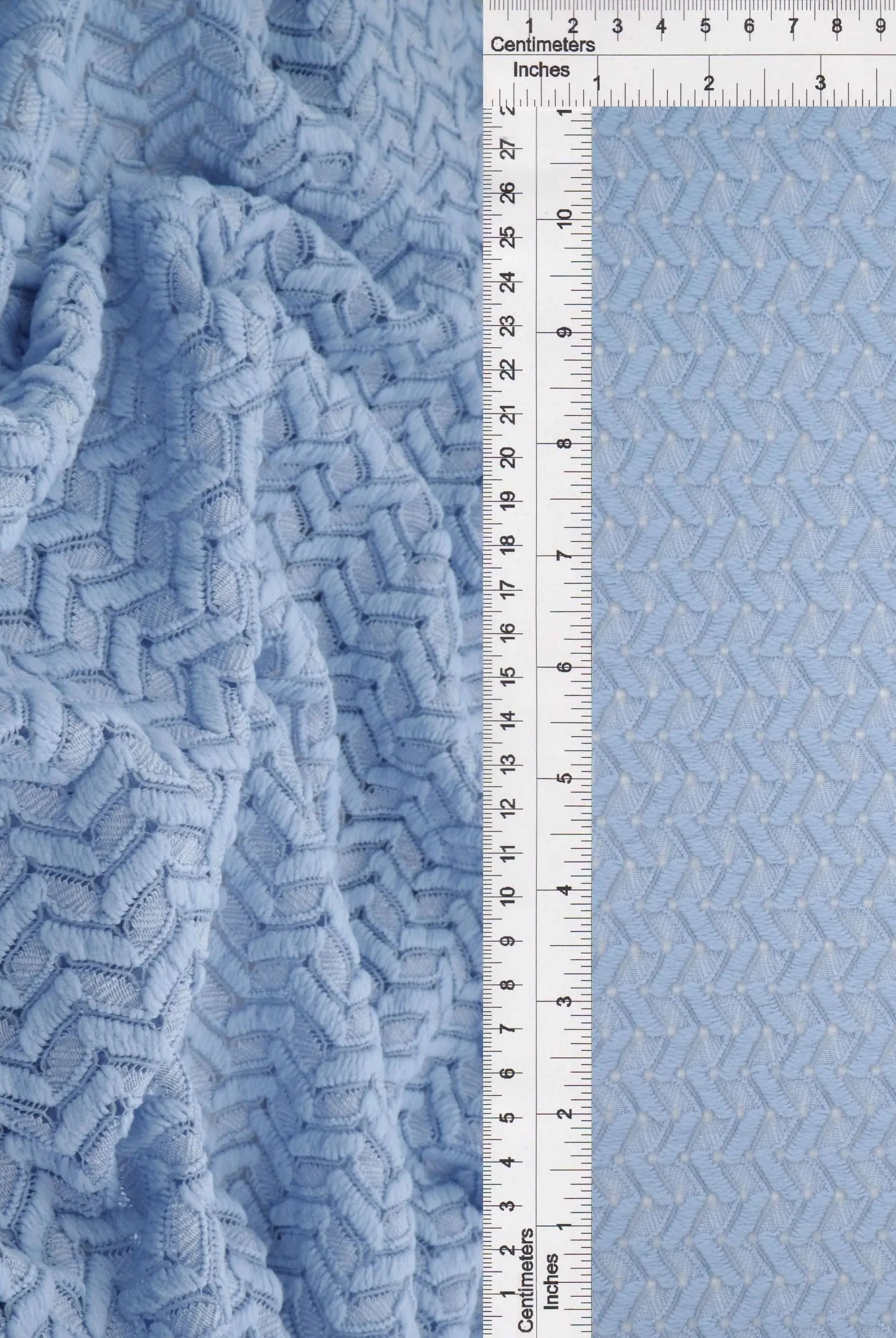 LACE4557 BLUE POWDER BLOUSE BODYSUIT BOTTOMS CAMI CROCHET DRESS LACE LOUNGEWEAR NO-PRINT POLYESTER SOLID SPANDEX T-SHIRT TOPS TUNICS