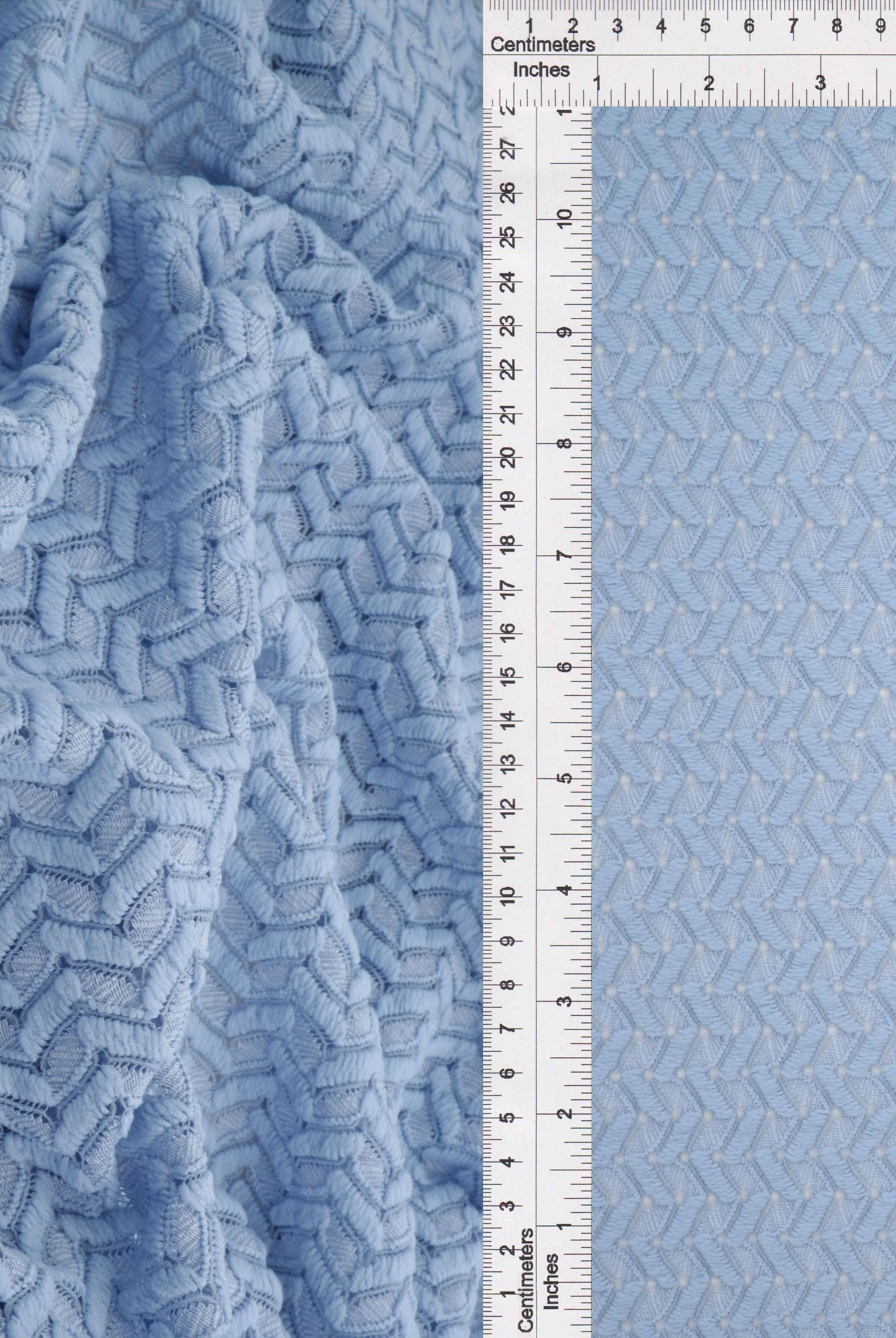 Crochet Lace Stretch Fabric - LACE4557