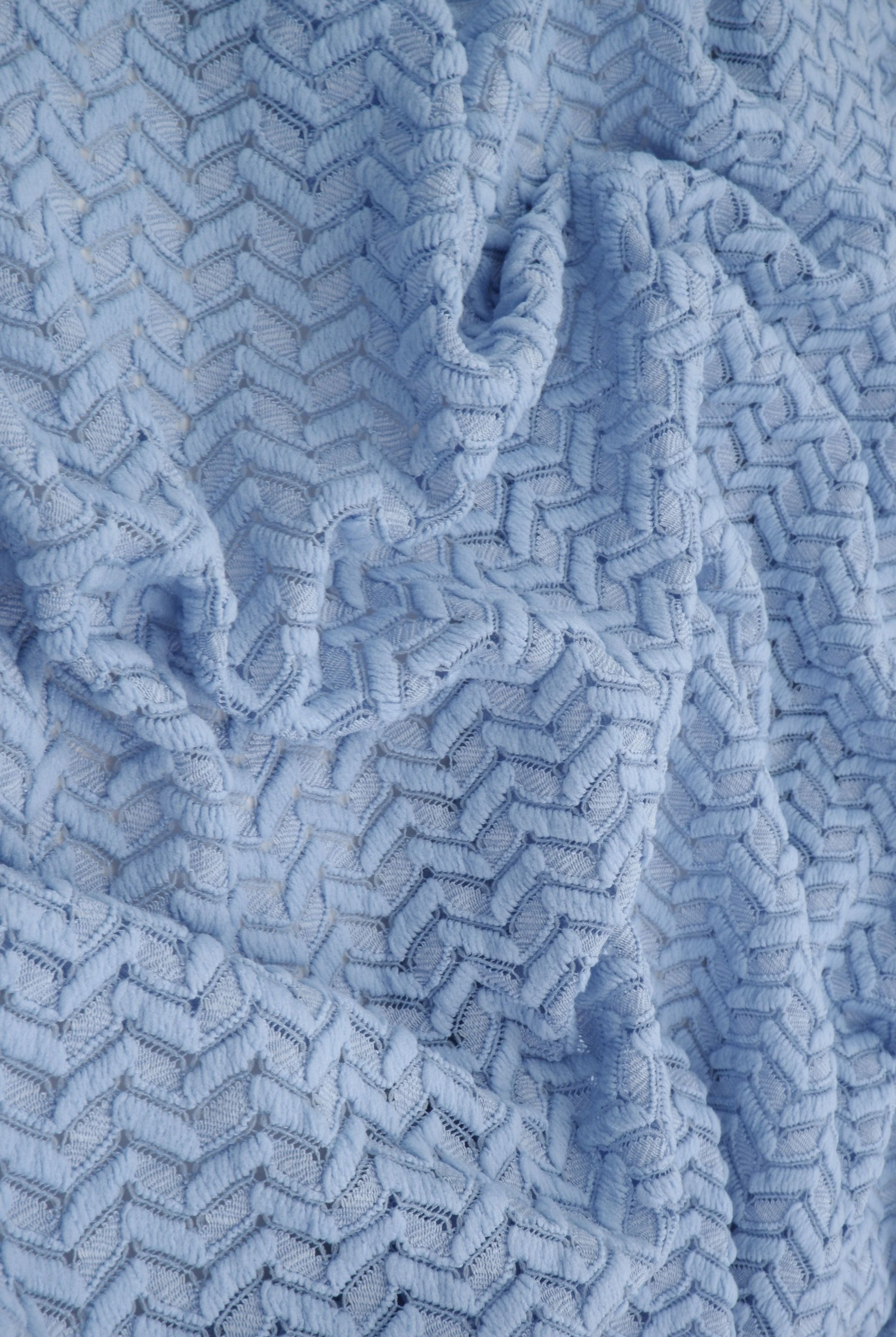 Crochet Lace Stretch Fabric - LACE4557