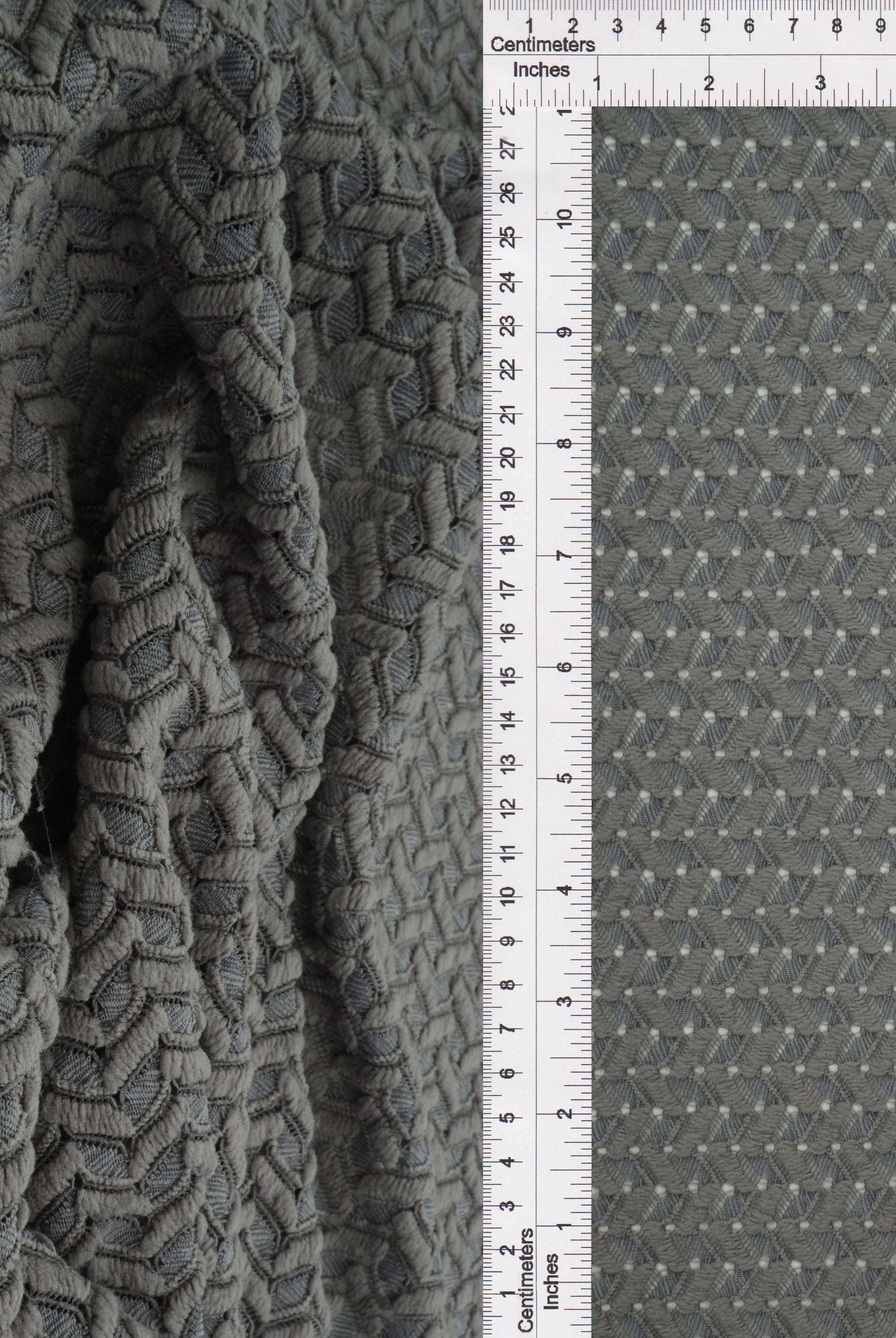 Crochet Lace Stretch Fabric - LACE4557