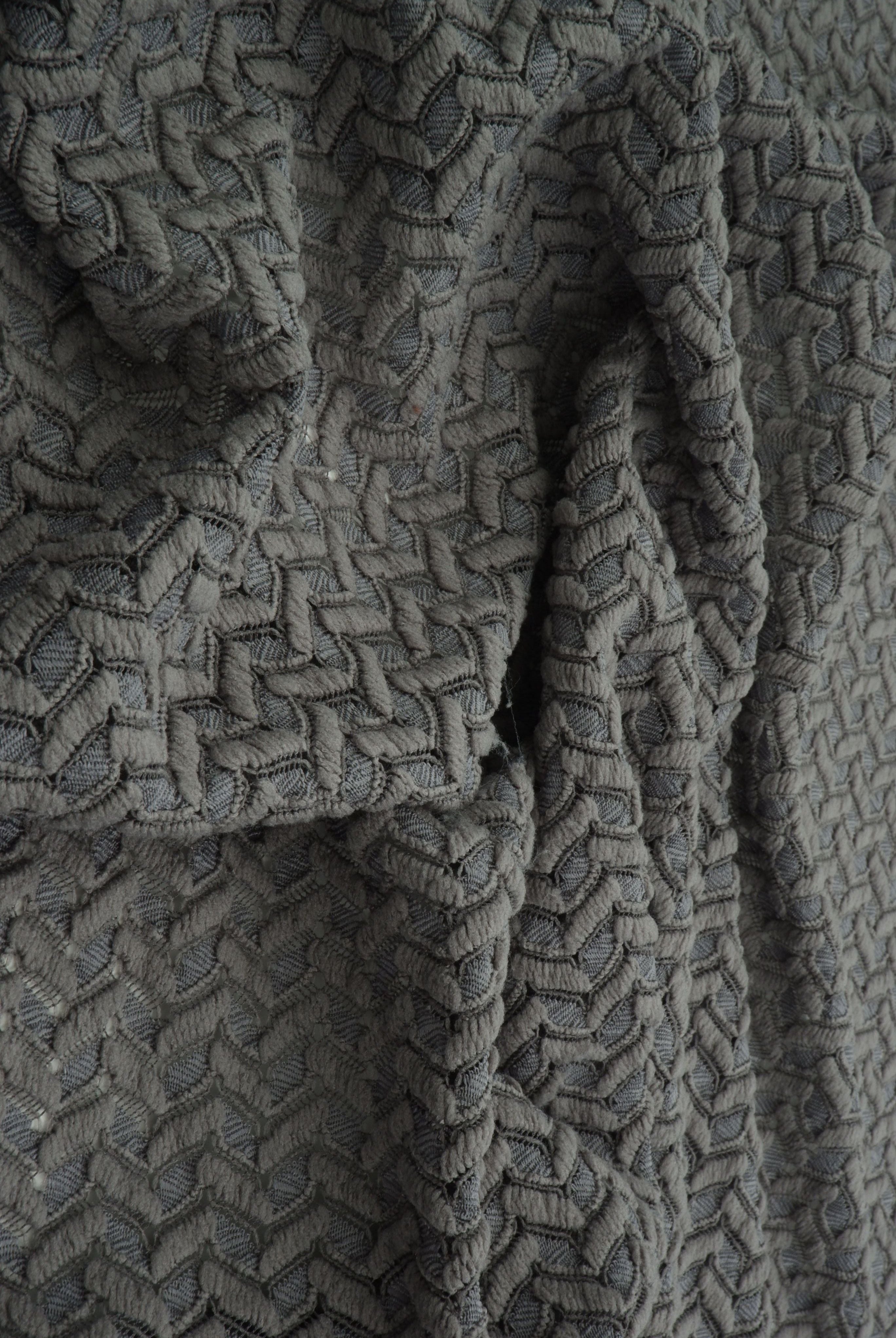 Crochet Lace Stretch Fabric - LACE4557