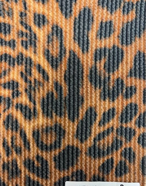 Cozy Animal Double Knit Jacquard Fabric KNT4463-DU613