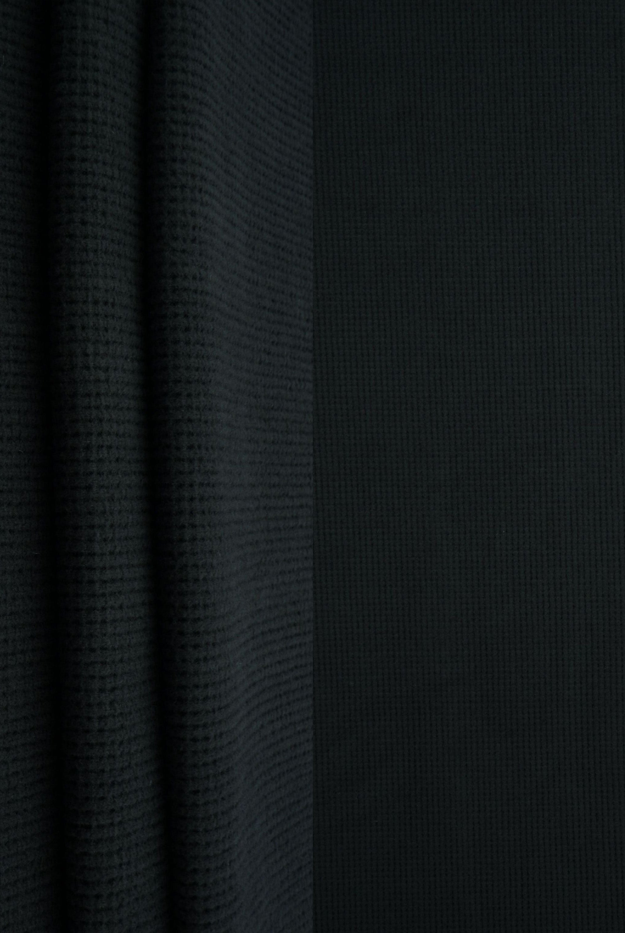 Solid Fleece Waffle Knit Fabric - KNT4612