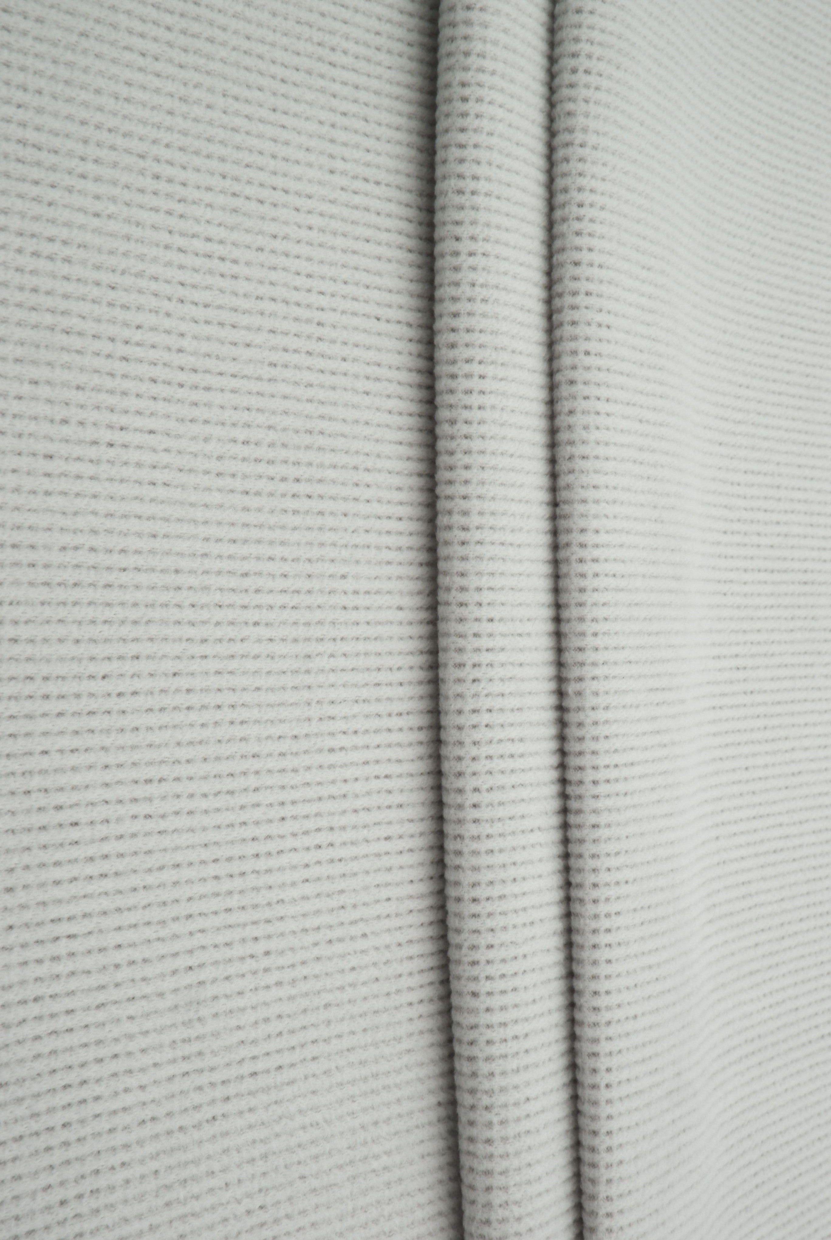 KNT4612 GREY LT. BOTTOMS KNIT NO-PRINT PANTS SKIRTS SOLID-B STRETCH SWEATER SWEATSHIRT TOPS TUNICS WAFFLE