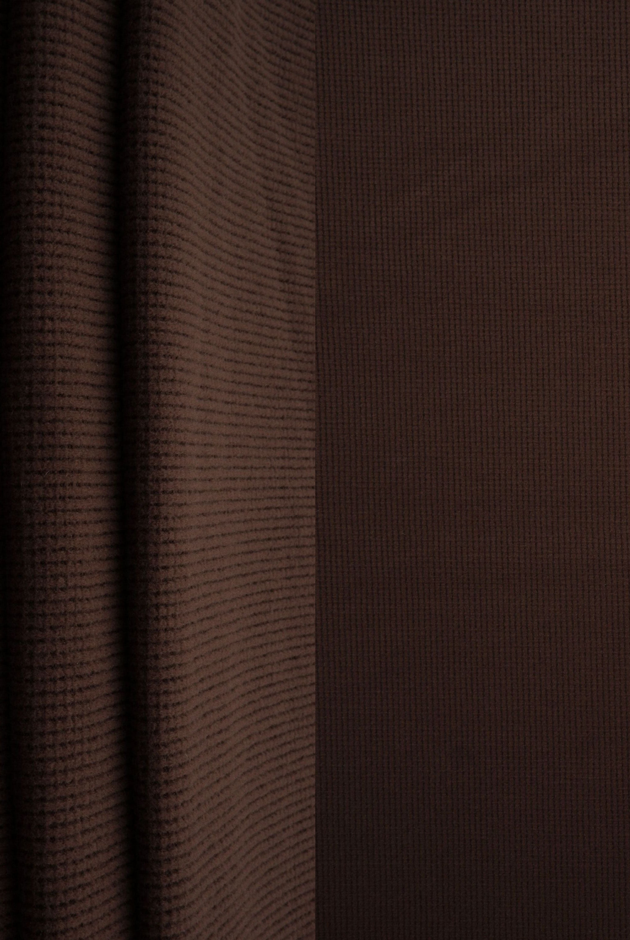 Solid Fleece Waffle Knit Fabric - KNT4612