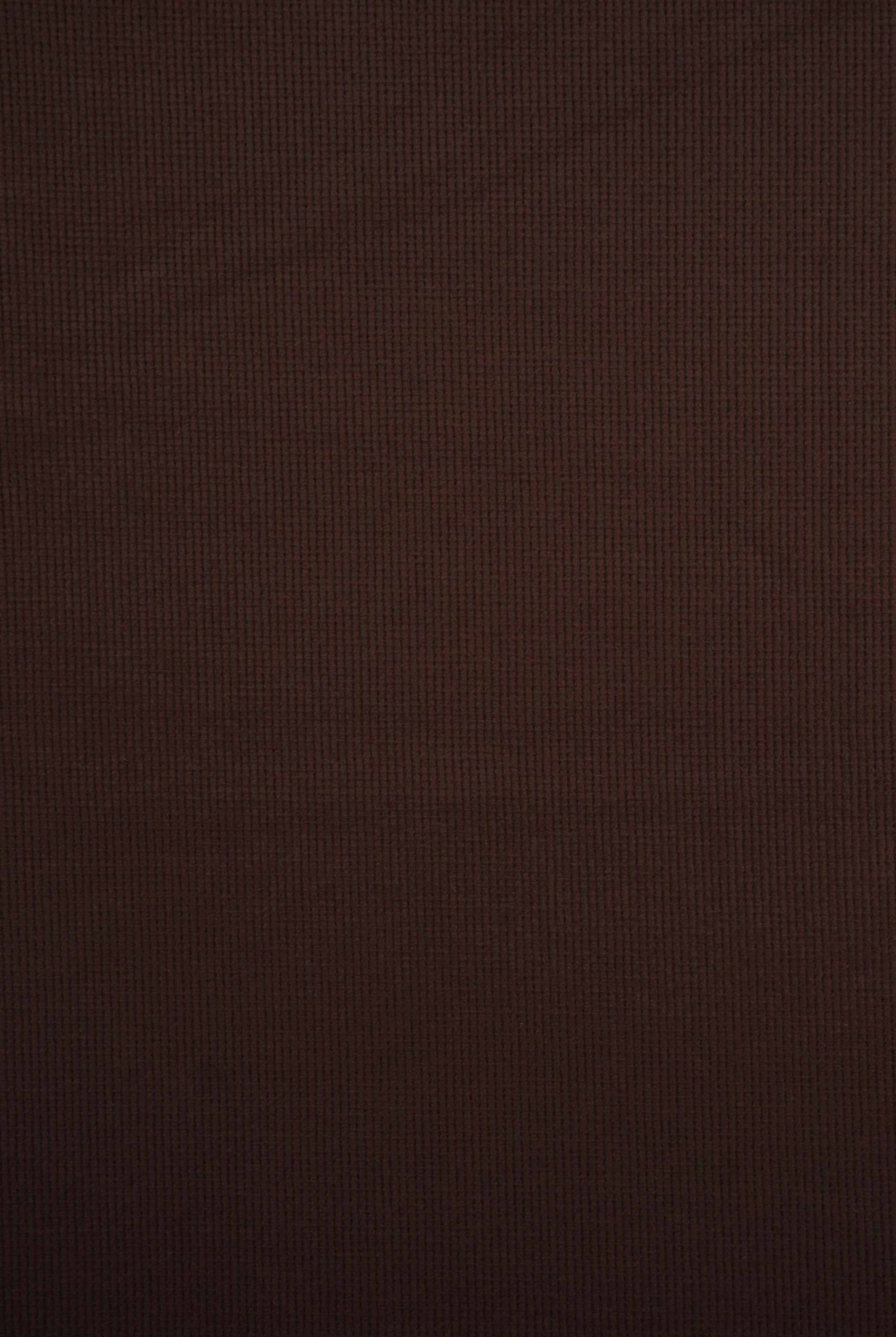 Solid Fleece Waffle Knit Fabric - KNT4612