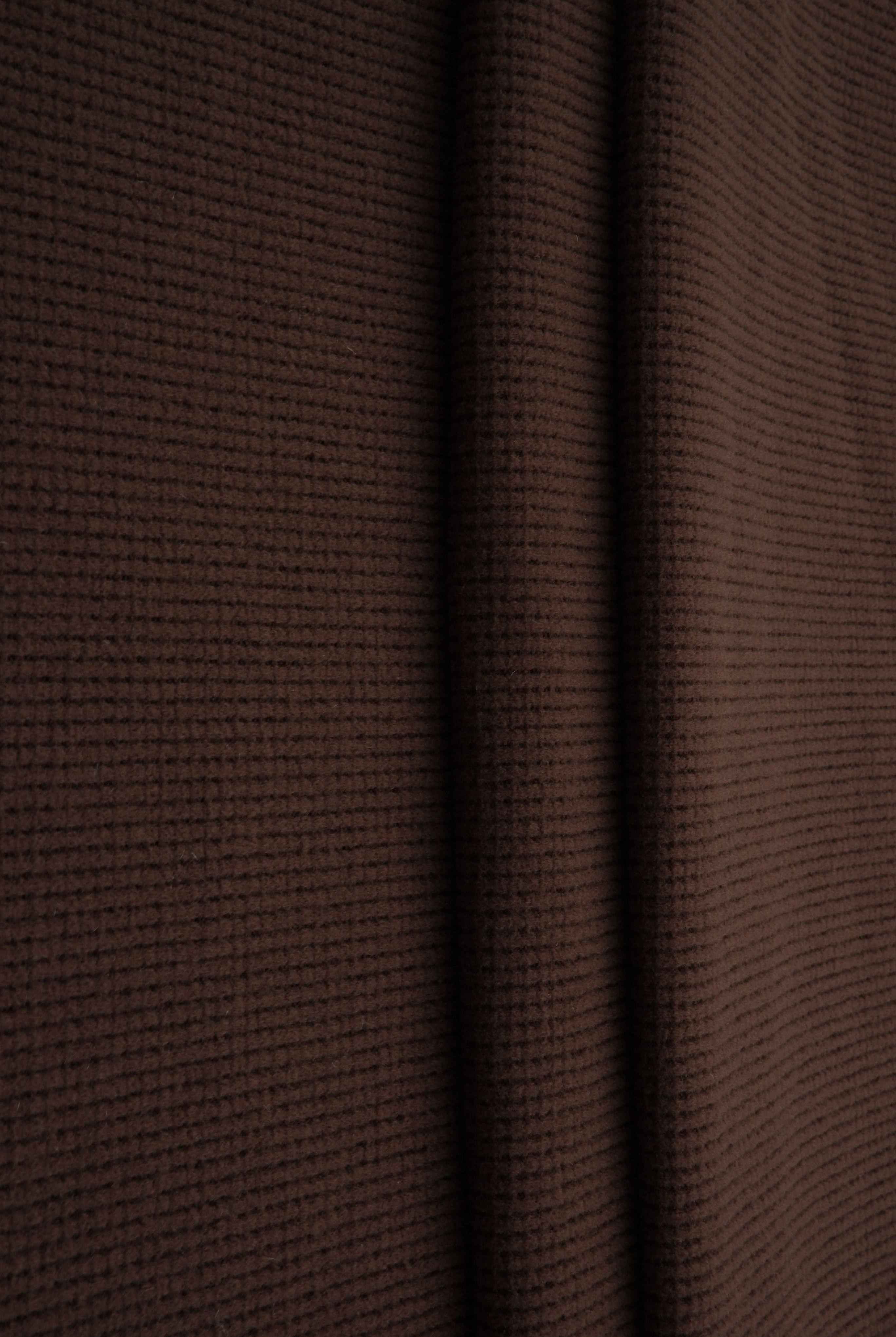 Solid Fleece Waffle Knit Fabric - KNT4612