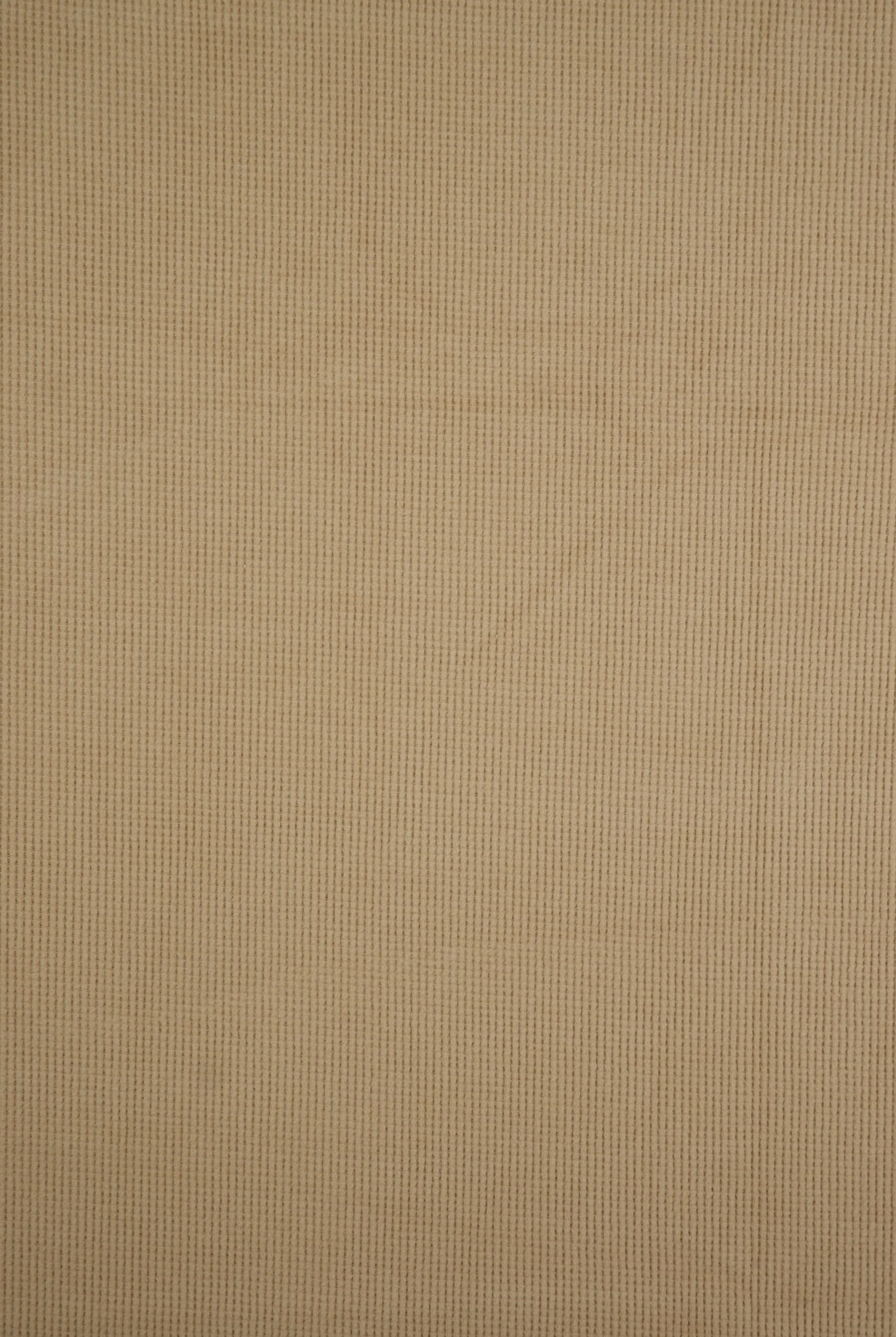 Solid Fleece Waffle Knit Fabric - KNT4612