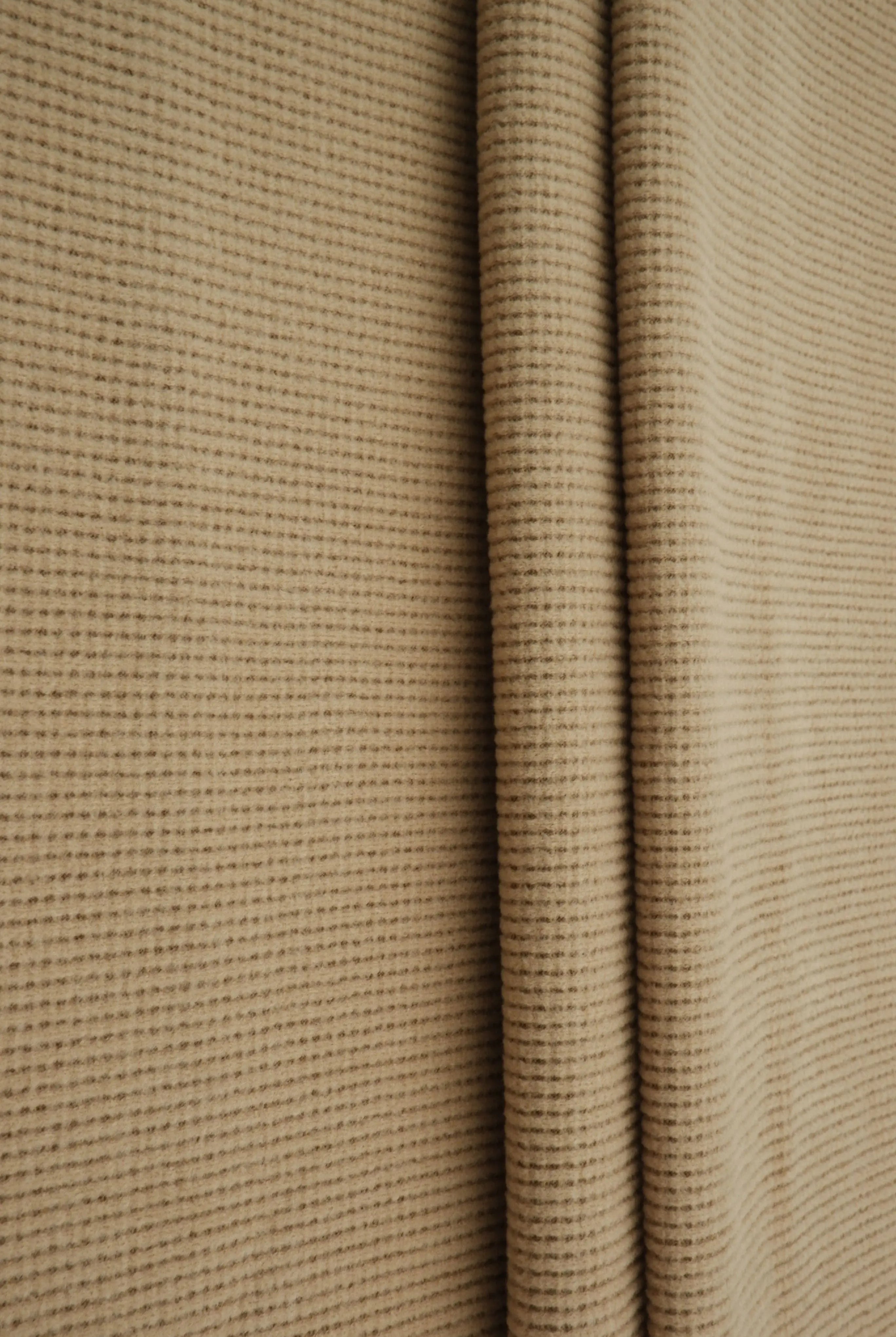 KNT4612 KHAKI BOTTOMS KNIT NO-PRINT PANTS SKIRTS SOLID-B STRETCH SWEATER SWEATSHIRT TOPS TUNICS WAFFLE