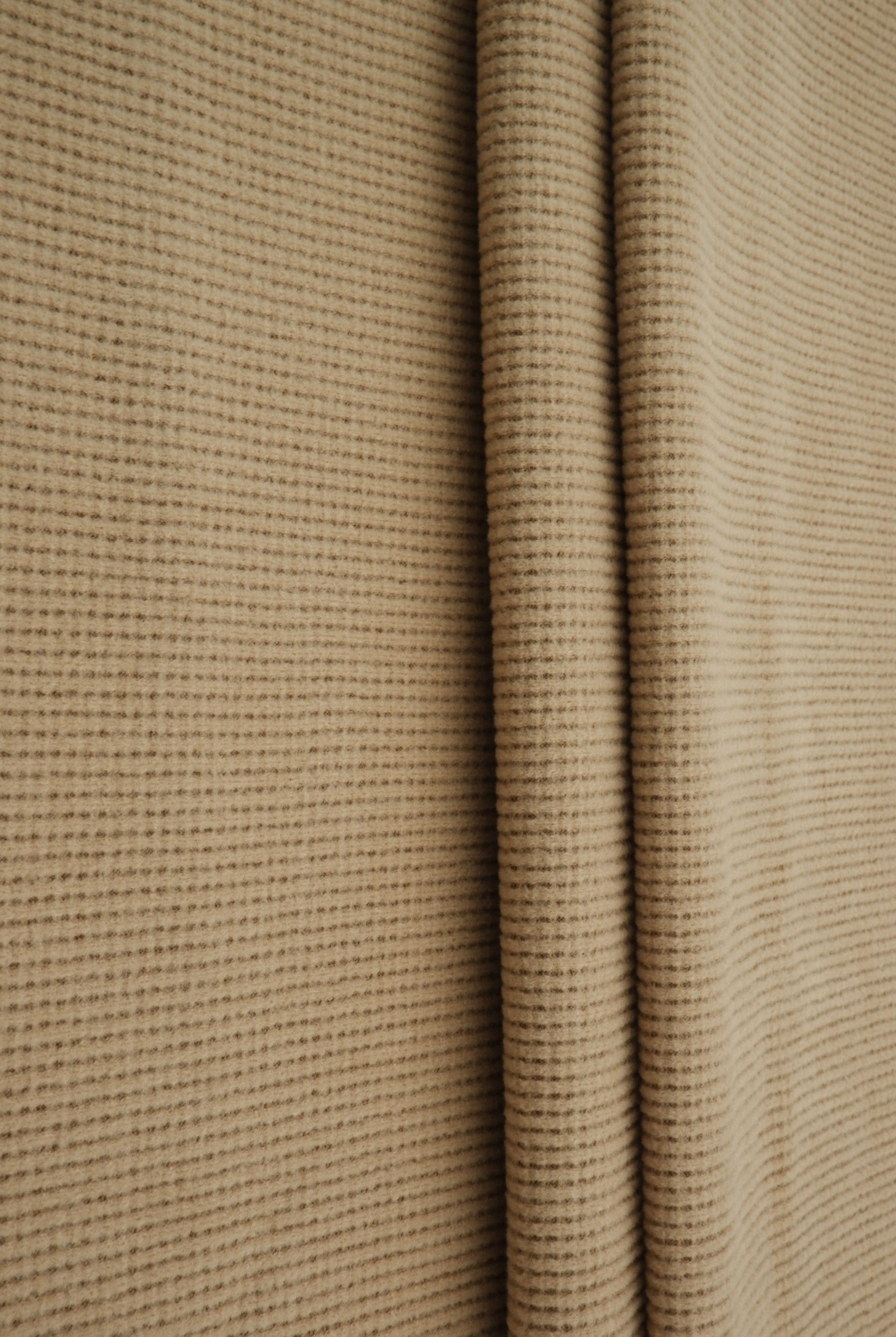 Solid Fleece Waffle Knit Fabric - KNT4612