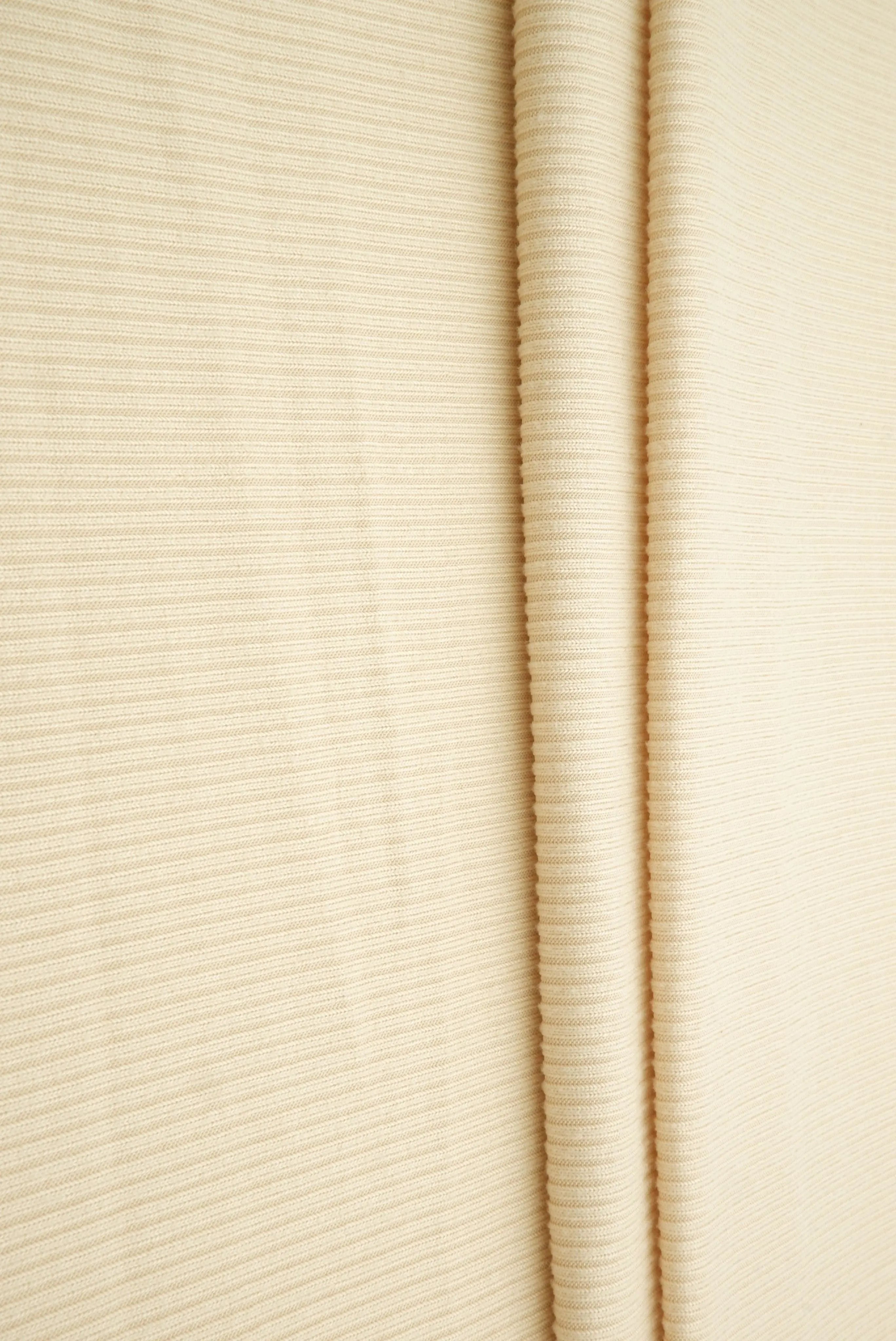 Rib Solid Stretch Knit Fabric - KNT4114