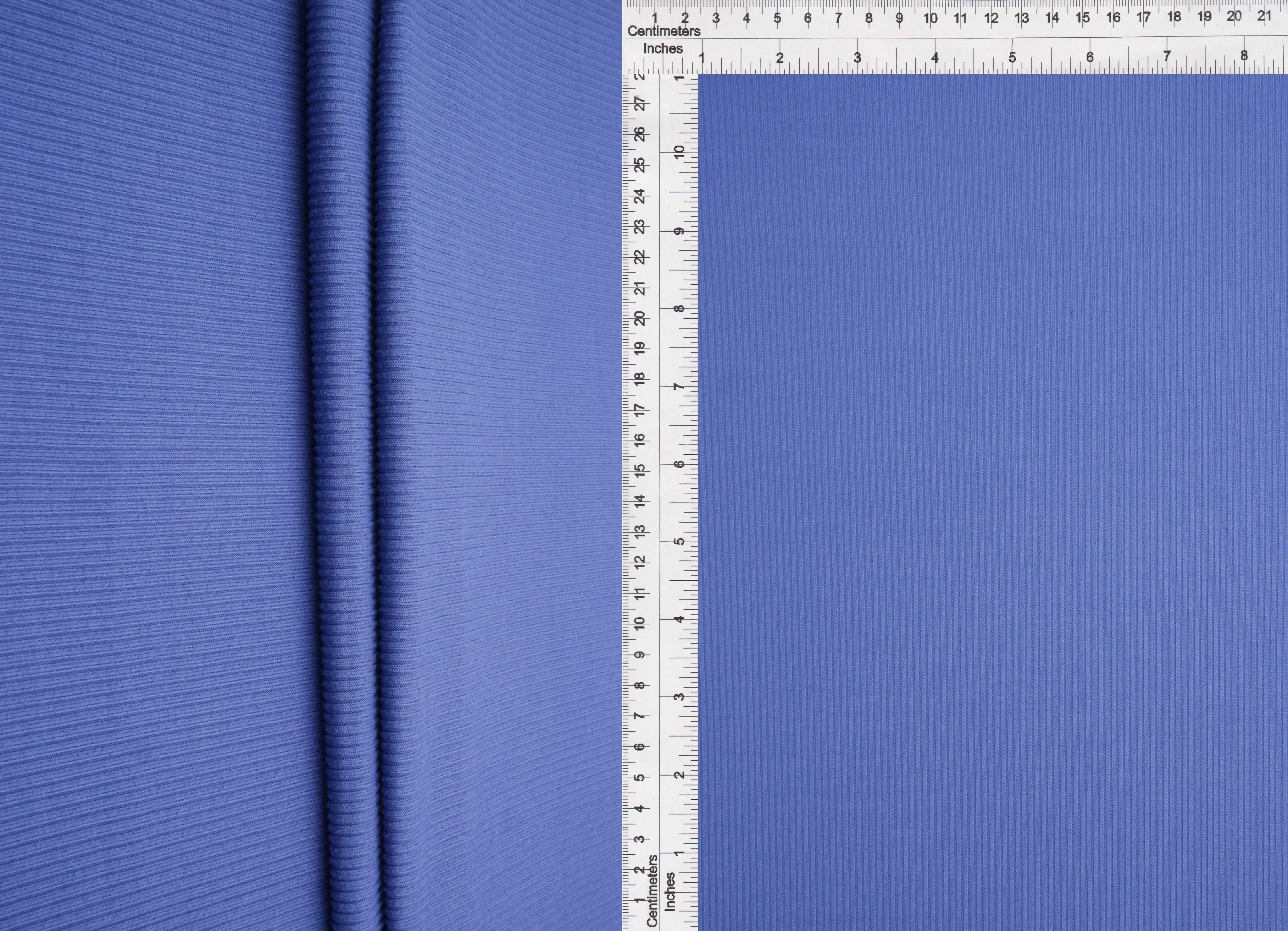 Rib Solid Stretch Knit Fabric - KNT4114