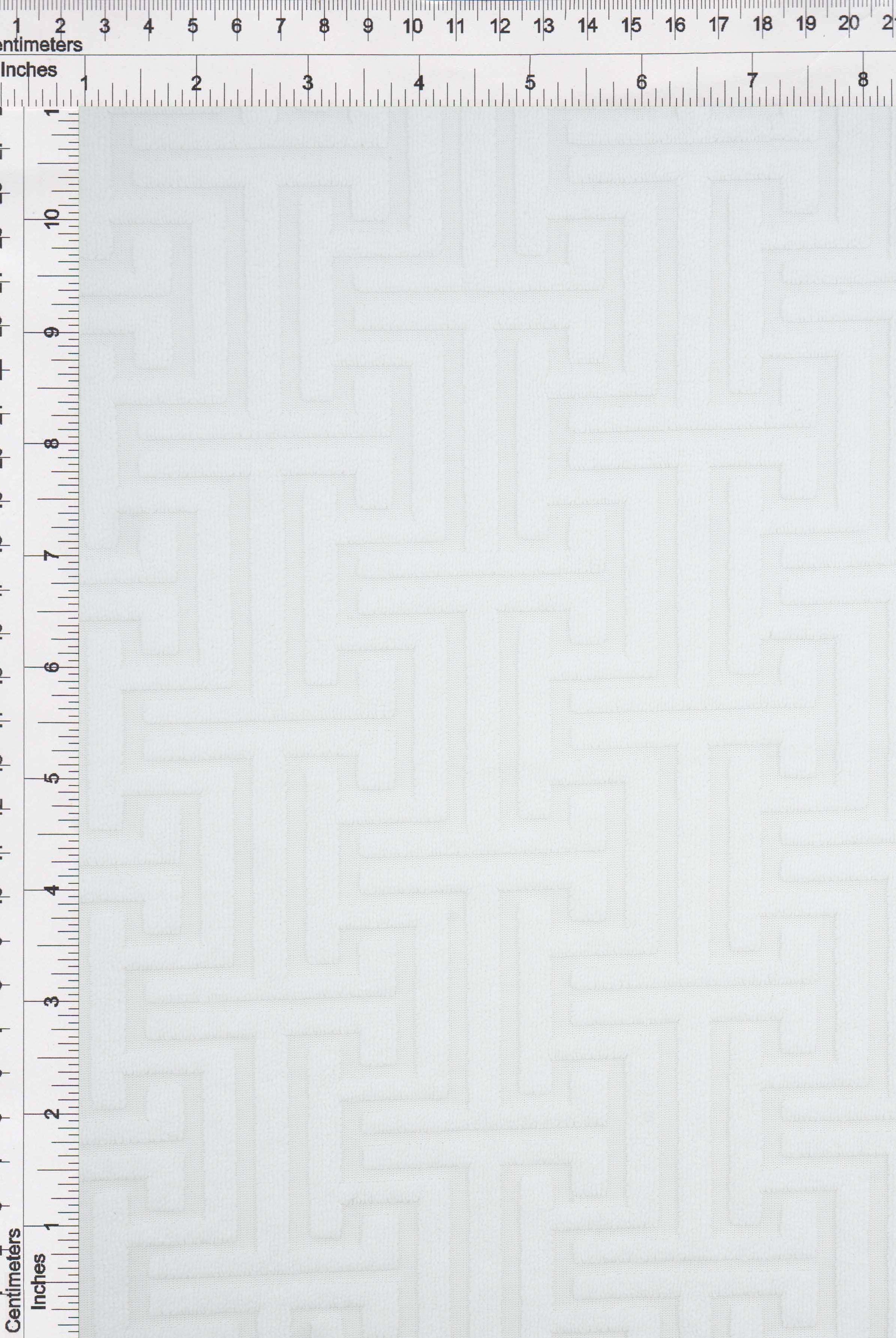 JACQ-4475 IVORY BOTTOMS DRESS GEOMETRIC JACQUARD KNIT LIVERPOOL OUTERWEAR PANTS POLYESTER SKIRTS SOLID SPANDEX STRETCH SWEATER TOPS