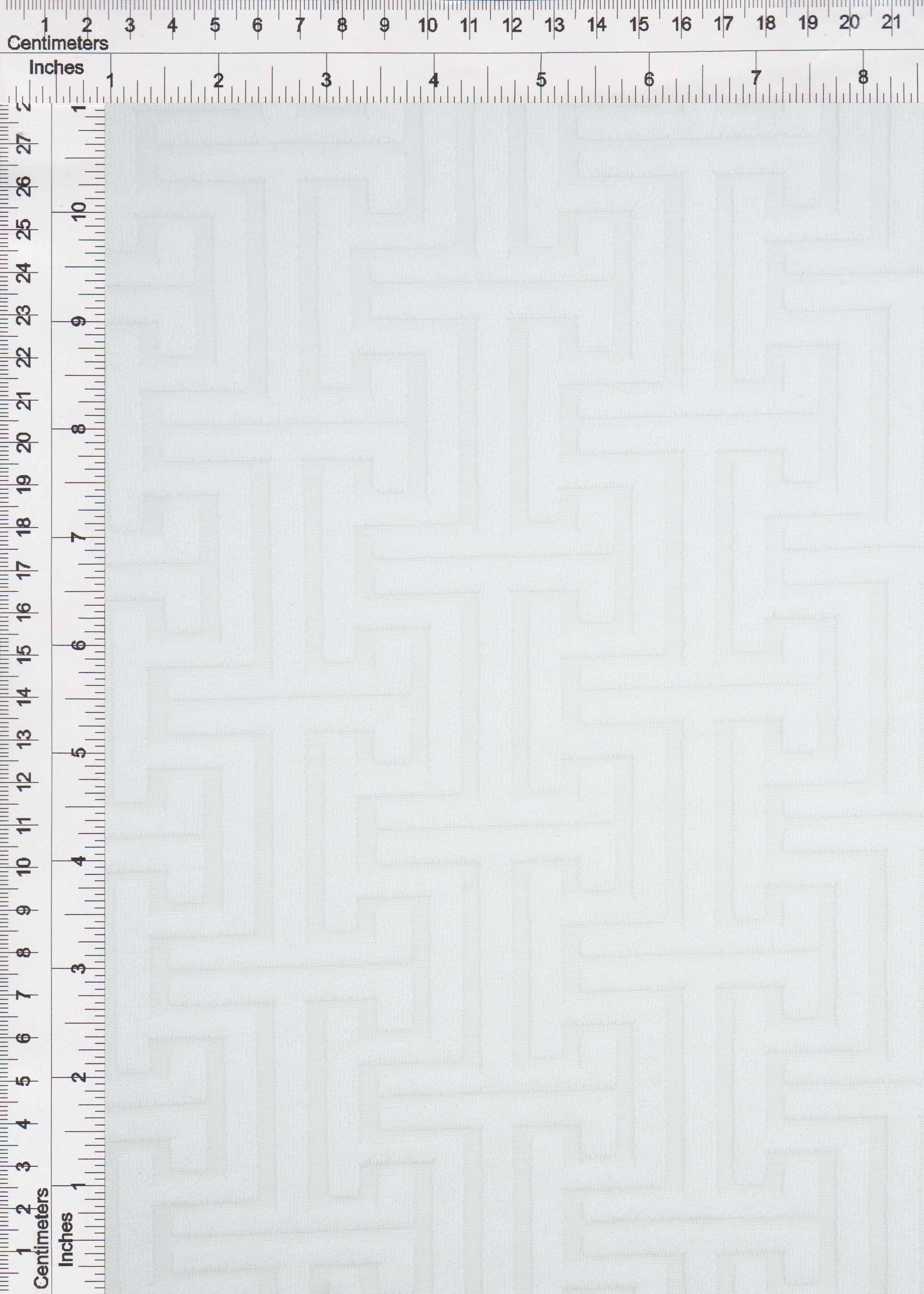 JACQ-4475 IVORY BOTTOMS DRESS GEOMETRIC JACQUARD KNIT LIVERPOOL OUTERWEAR PANTS POLYESTER SKIRTS SOLID SPANDEX STRETCH SWEATER TOPS